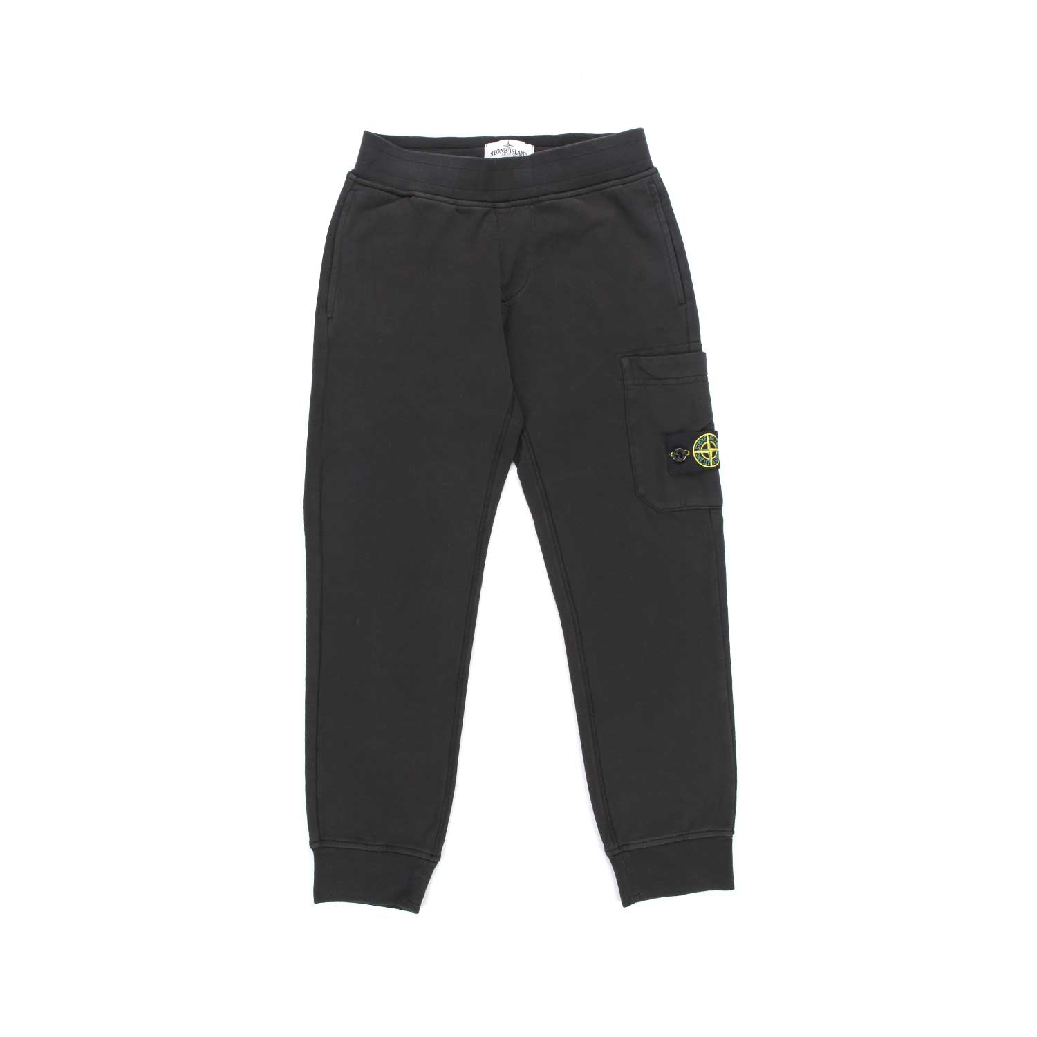 PANTALONE TUTA NERO CON PATCH BAMBINO E TEEN - annameglio.com abbigliamento moda