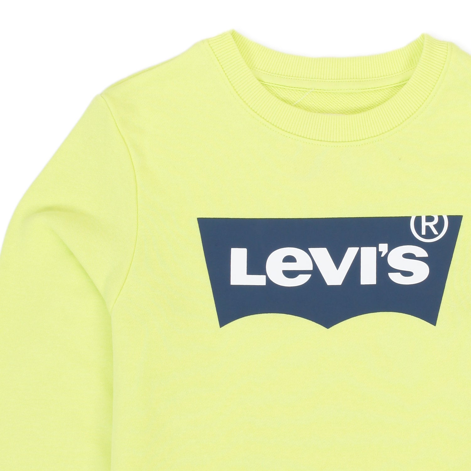 FELPA GIALLO FLUO CON LOGO BATWING BAMBINO E TEEN - annameglio.com abbigliamento moda