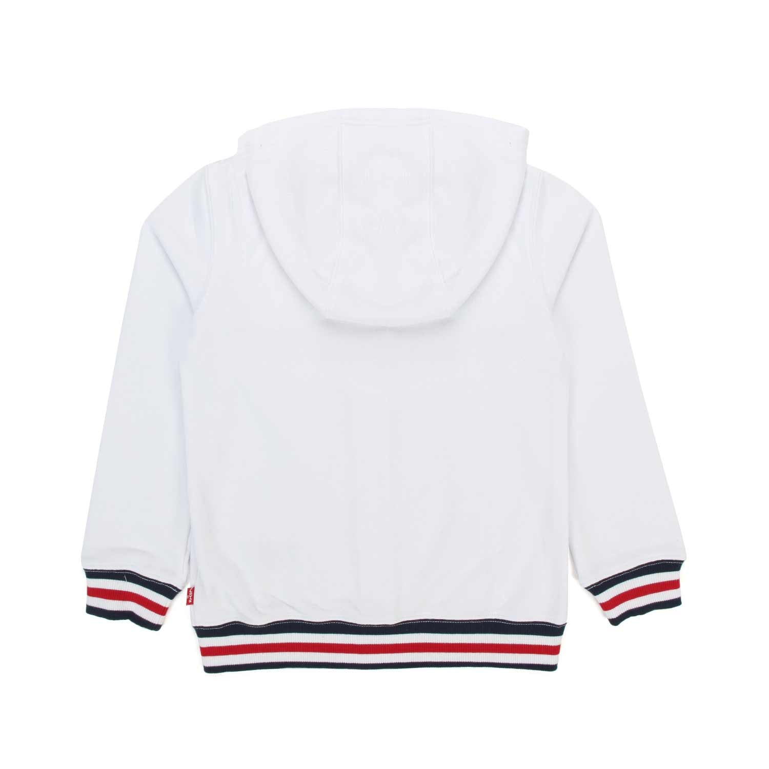 FELPA HOODIE BIANCA BAMBINO UNISEX - annameglio.com abbigliamento moda