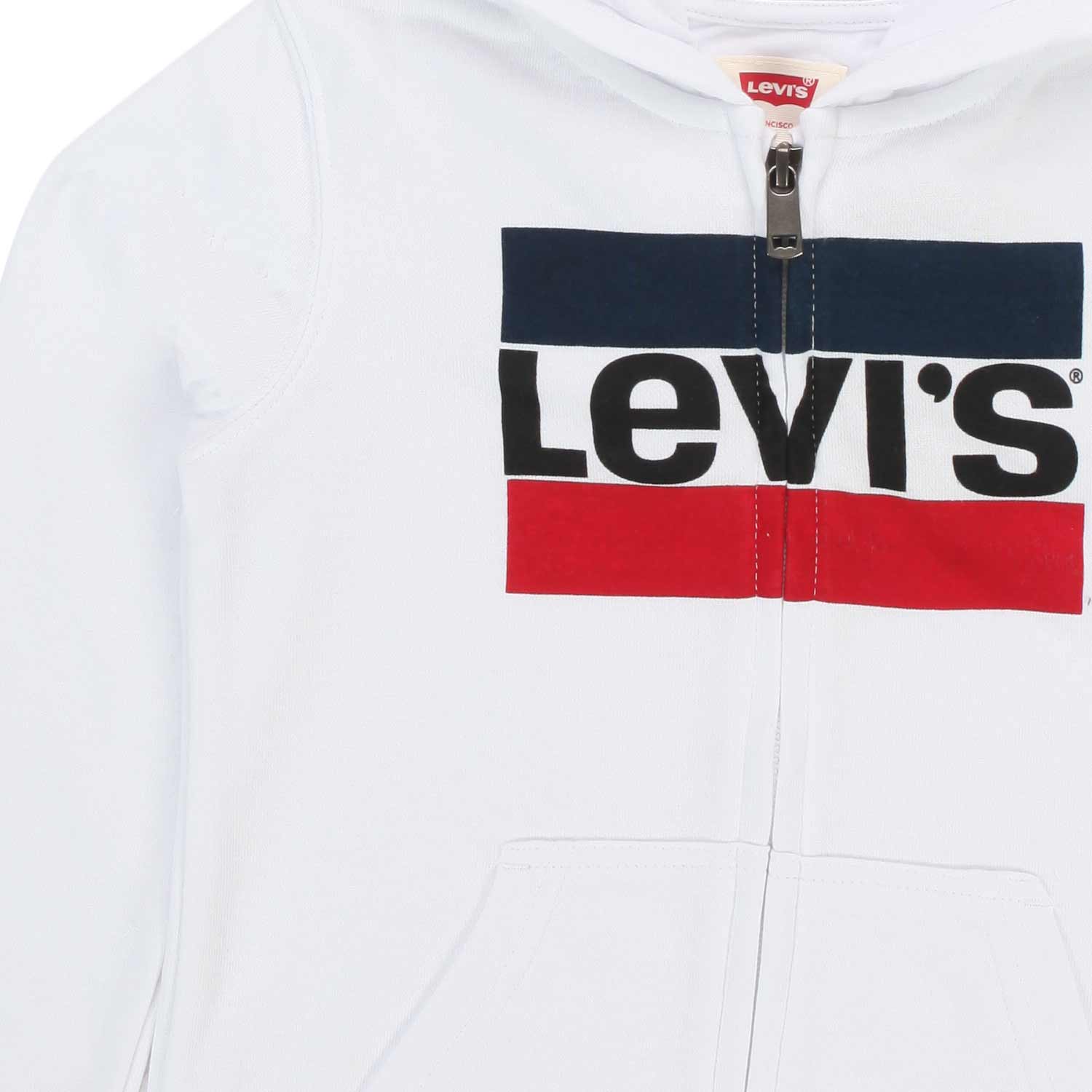 FELPA HOODIE BIANCA BAMBINO UNISEX - annameglio.com abbigliamento moda