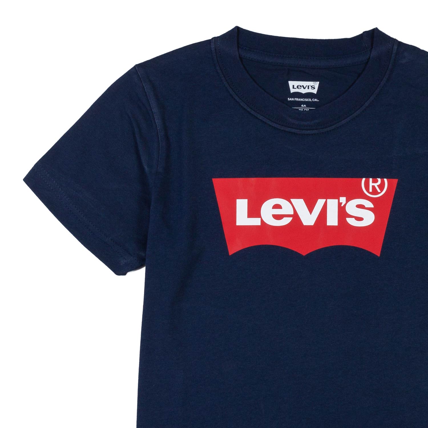 T-shirt blu e logo rosso - annameglio.com abbigliamento moda