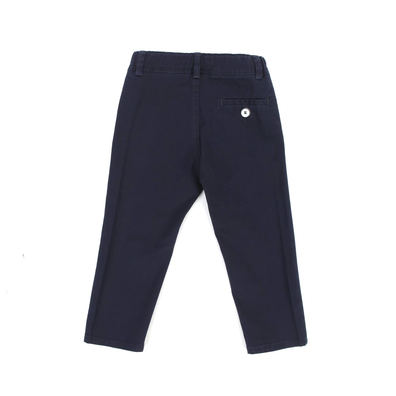 PANTALONE CHINO BLU NAVY BAMBINO E BEBÈ - annameglio.com abbigliamento moda