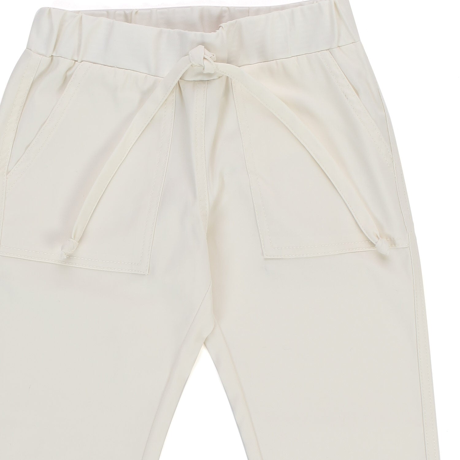 PANTALONE PANNA CON COULISSE BAMBINO E BEBÈ - annameglio.com abbigliamento moda