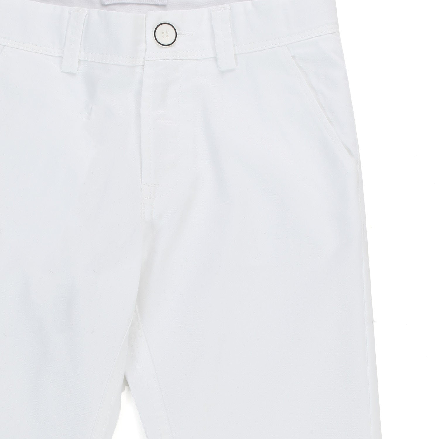PANTALONE CHINO BIANCO PER BAMBINO - annameglio.com abbigliamento moda