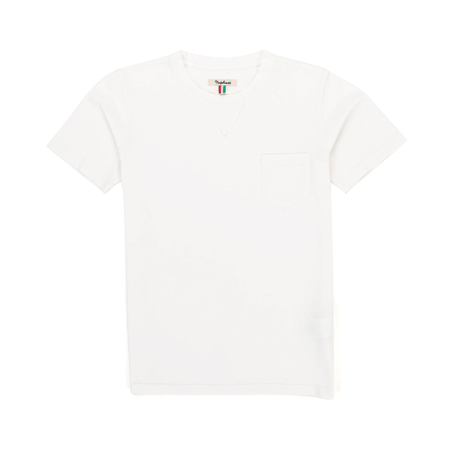 T-SHIRT BIANCA CON TASCHINO BAMBINO E TEEN - annameglio.com abbigliamento moda