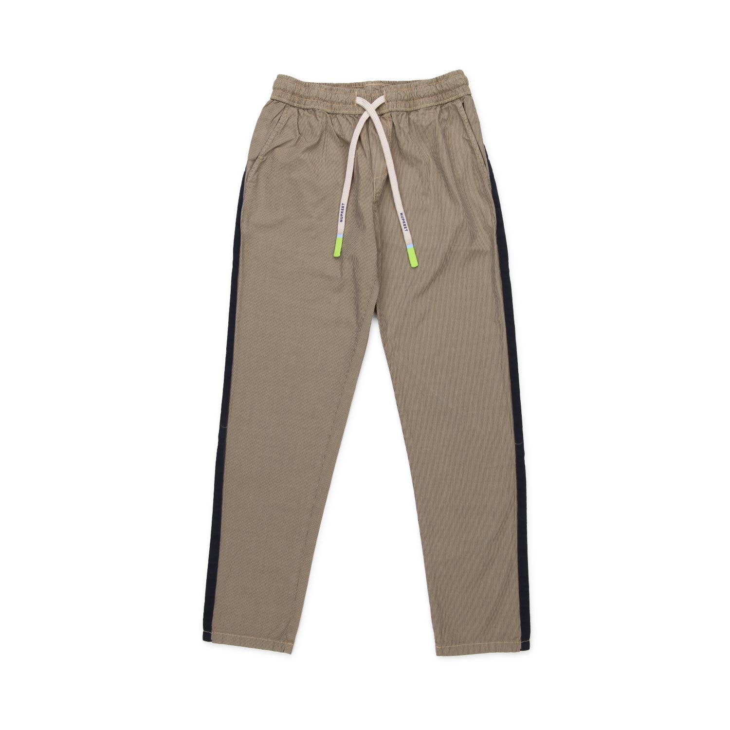 PANTALONE FANGO E BLU CON COULISSE - annameglio.com abbigliamento moda