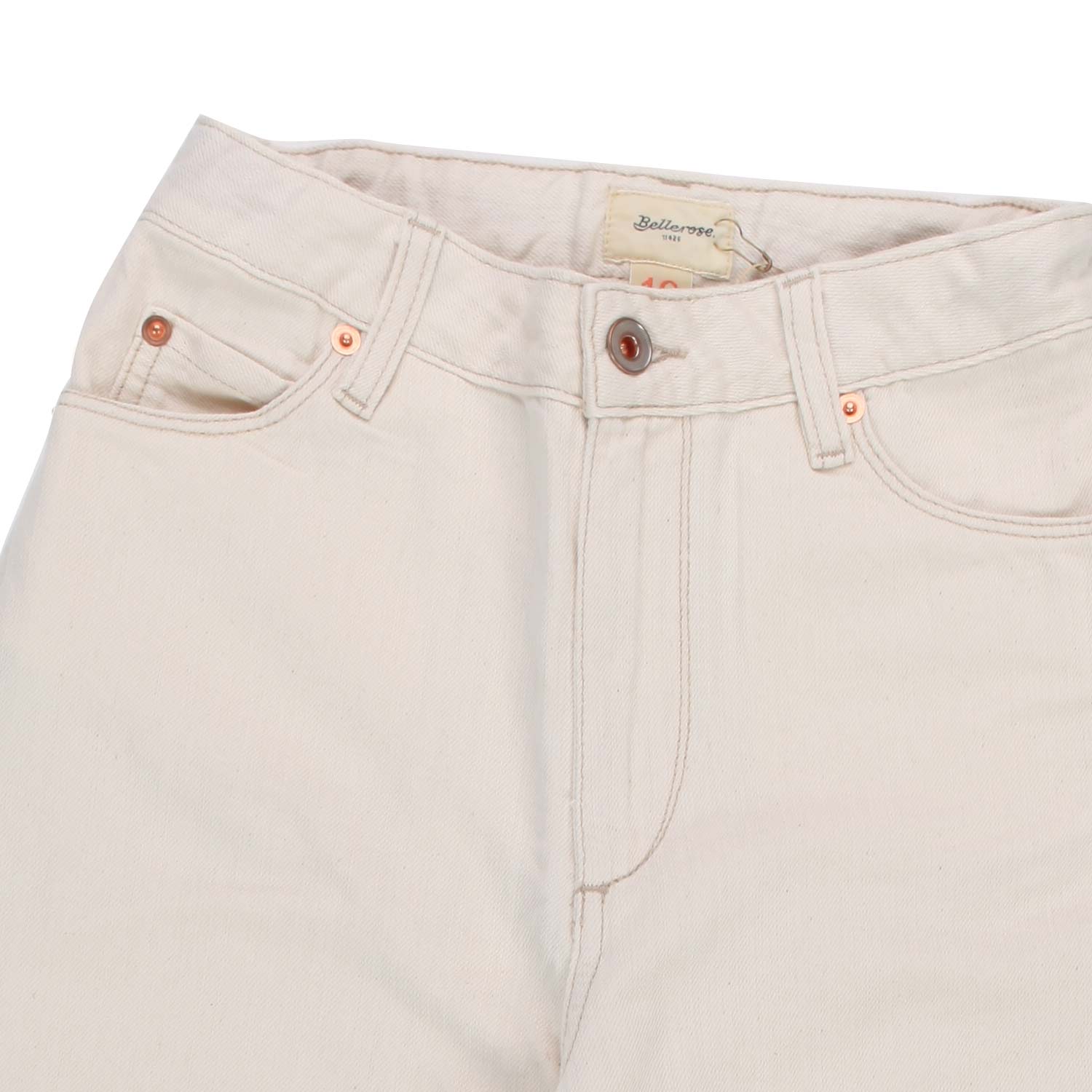 PANTALONE POPIES BIANCO NATURALE BAMBINA E TEEN - annameglio.com abbigliamento moda