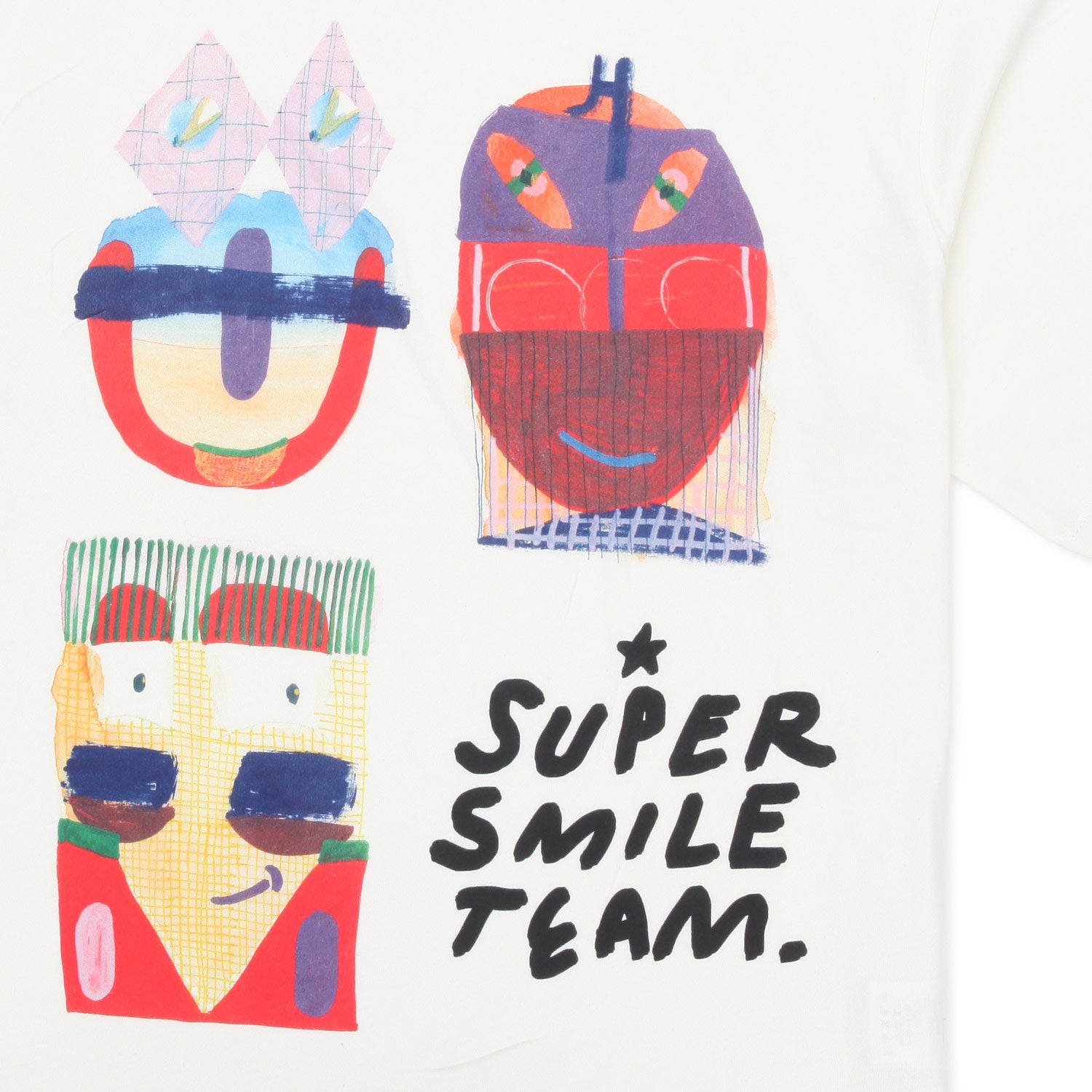 T-SHIRT ASHA PANNA E MULTICOLOR BAMBINA E TEEN - annameglio.com abbigliamento moda