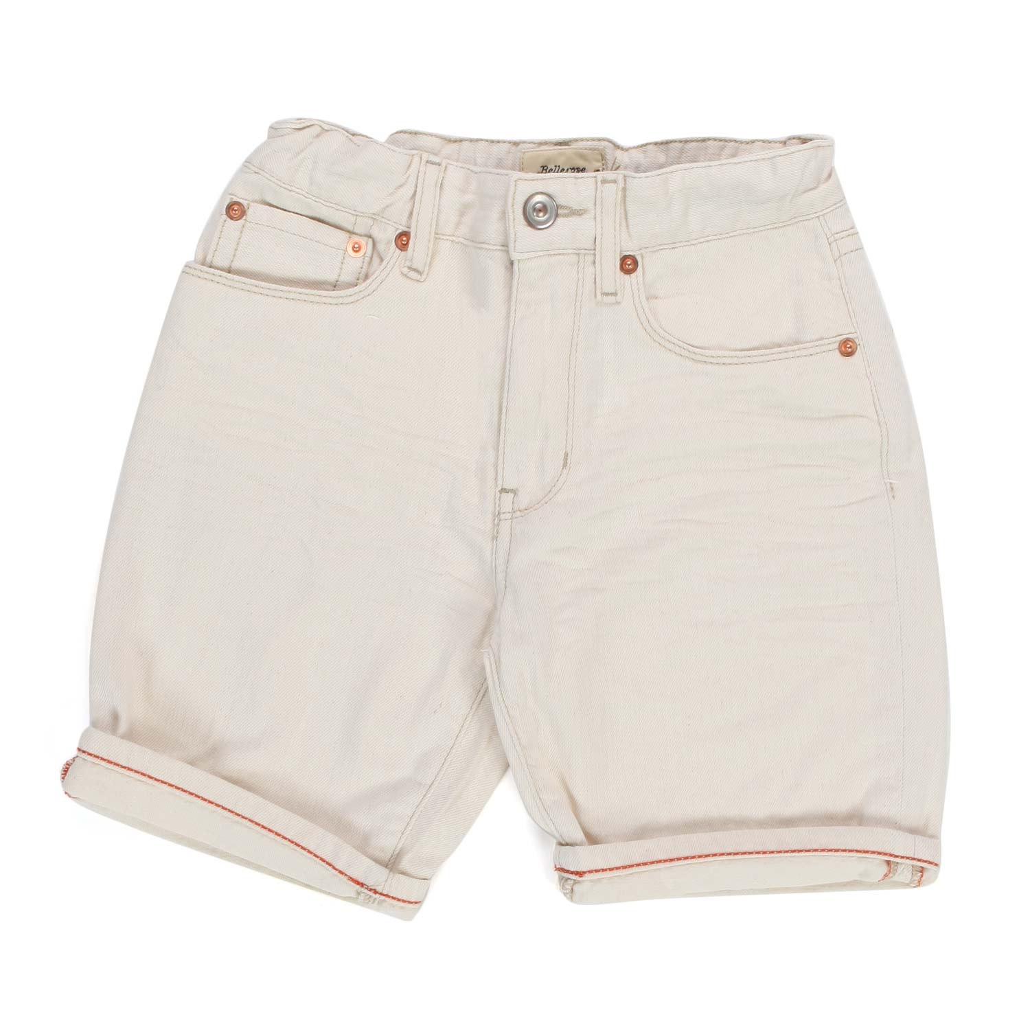 BERMUDA PADRO BIANCO NATURALE BAMBINO E TEEN - annameglio.com abbigliamento moda