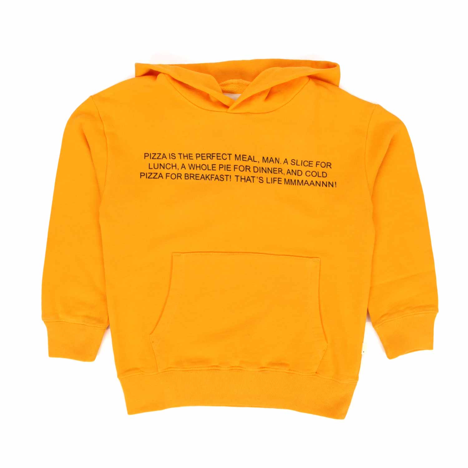 FELPA FOOD ARANCIONE BAMBINO E TEEN - annameglio.com abbigliamento moda