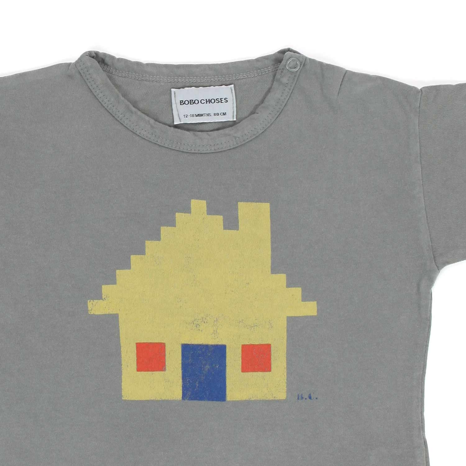 T-SHIRT GRIGIA NEONATO - annameglio.com abbigliamento moda