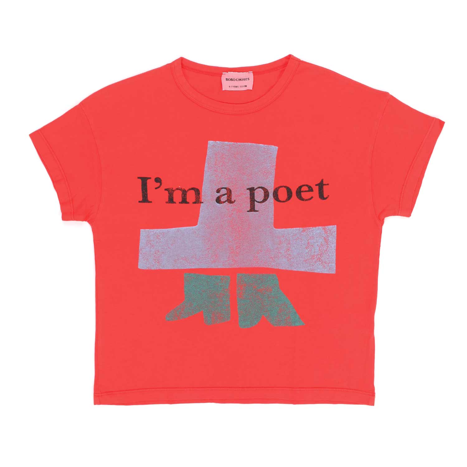 T-SHIRT ROSSA BIMBO UNISEX - annameglio.com abbigliamento moda