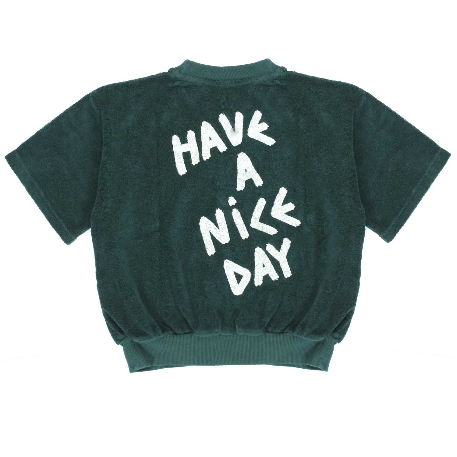 T-SHIRT FELPA VERDE UNISEX - annameglio.com abbigliamento moda