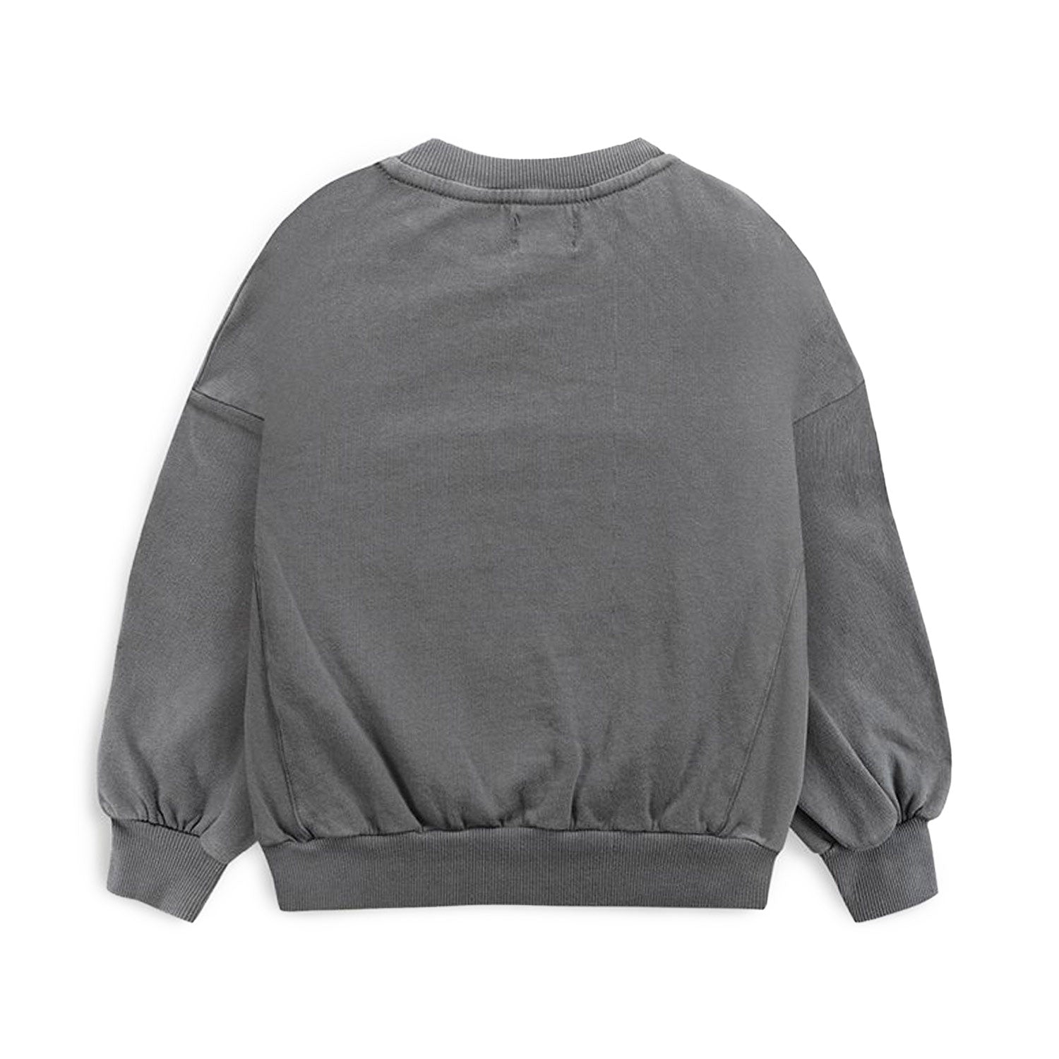 FELPA GRIGIO SCURO CON STAMPE MULTICOLOR BAMBINO - annameglio.com abbigliamento moda