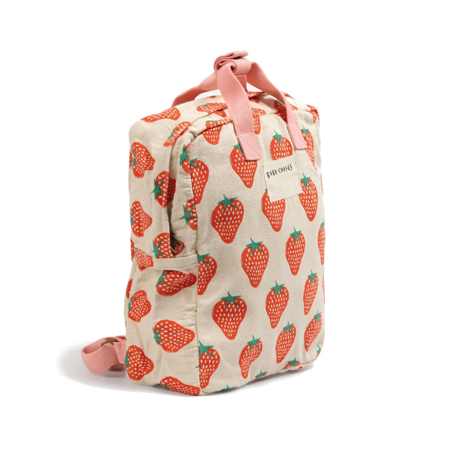 ZAINO STRAWBERRY BEIGE E ROSSO BAMBINA - annameglio.com abbigliamento moda