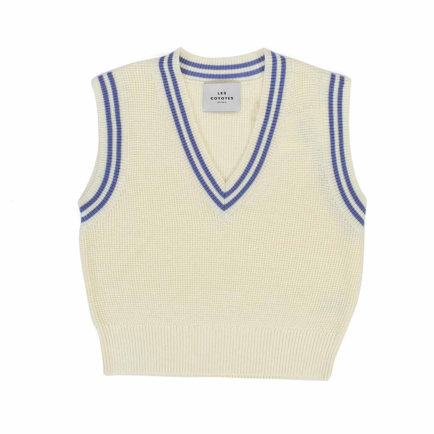 GILET KENDI BIANCO E GLICINE BAMBINA E TEEN - annameglio.com abbigliamento moda