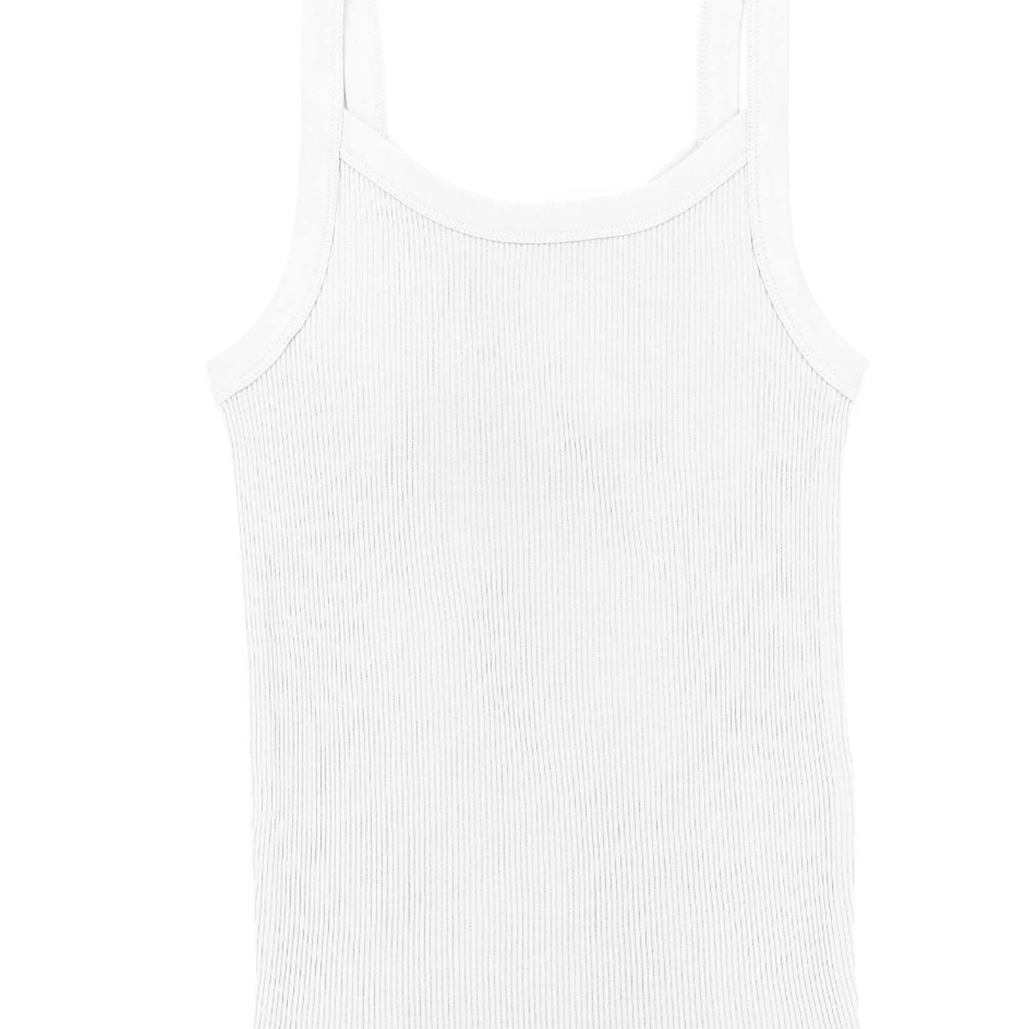 TOP CANOTTA ACAR BIANCA BAMBINA E TEEN - annameglio.com abbigliamento moda