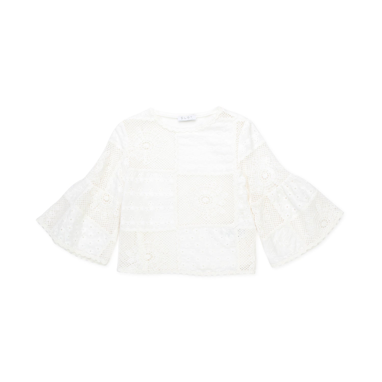 BLUSA BIANCA IN PIZZO CON CANOTTA BAMBINA E TEEN - annameglio.com abbigliamento moda