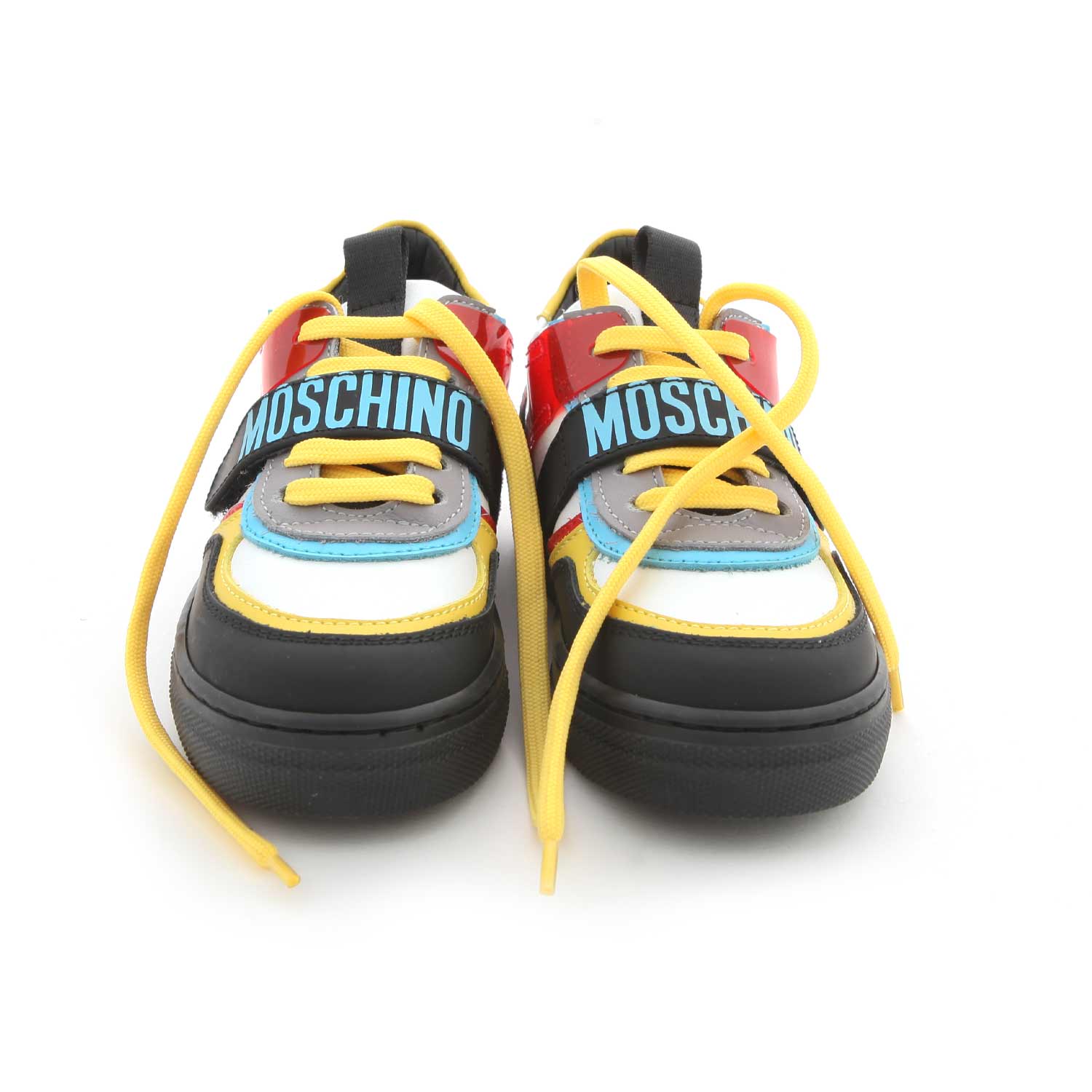 SNEAKER NERA E MULTICOLOR BAMBINA - annameglio.com abbigliamento moda