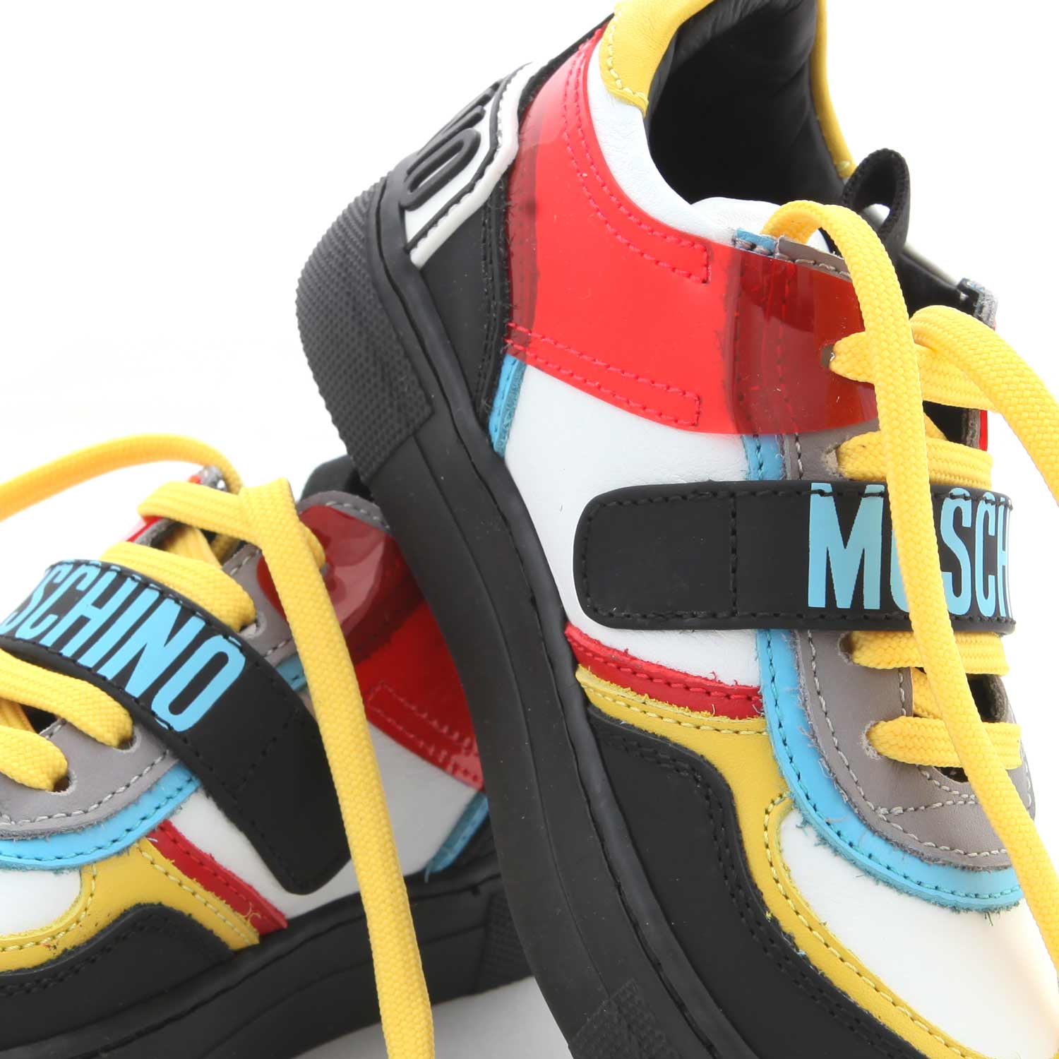 SNEAKER NERA E MULTICOLOR BAMBINA - annameglio.com abbigliamento moda