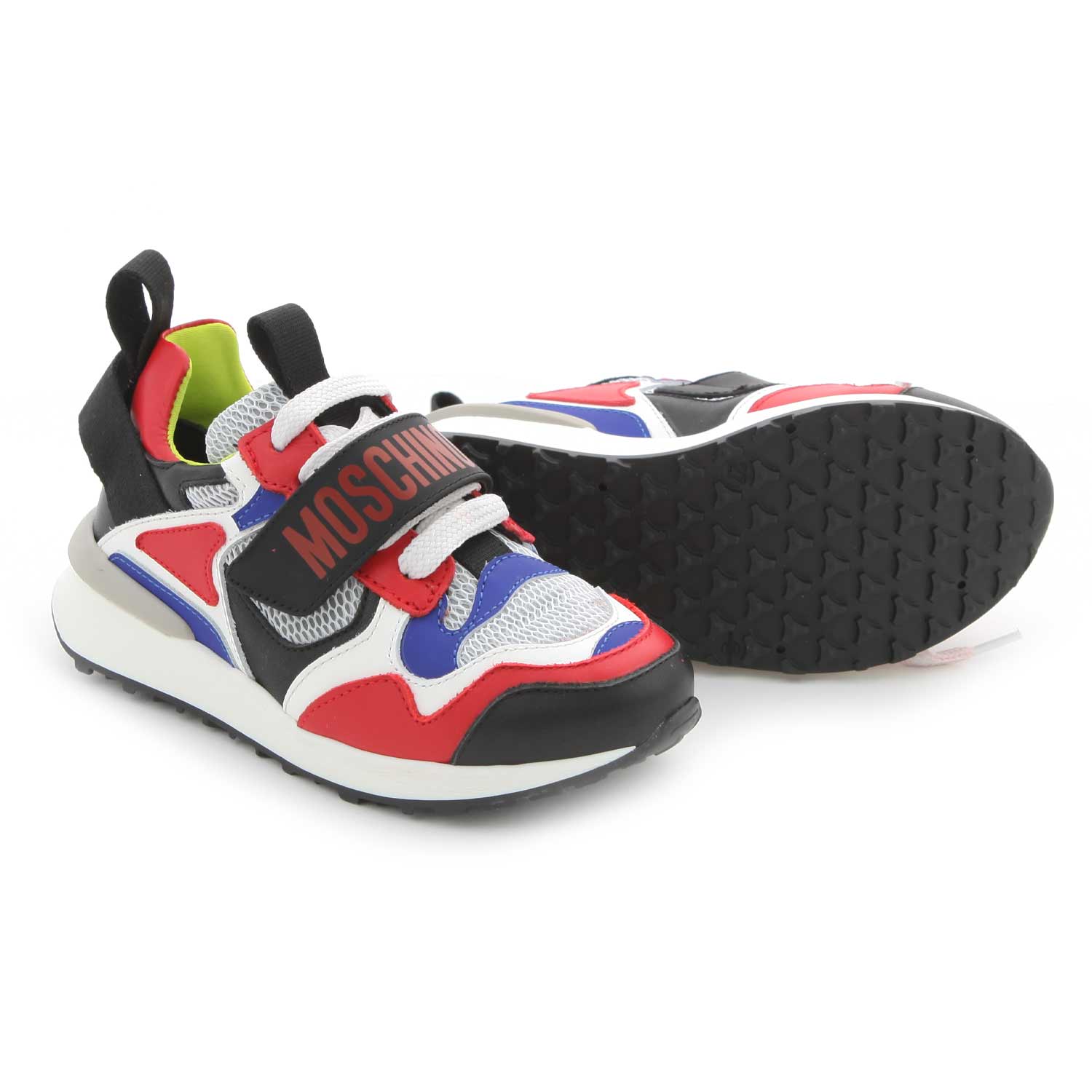 SNEAKER BIANCA E MULTICOLOR BAMBINO E TEEN - annameglio.com abbigliamento moda