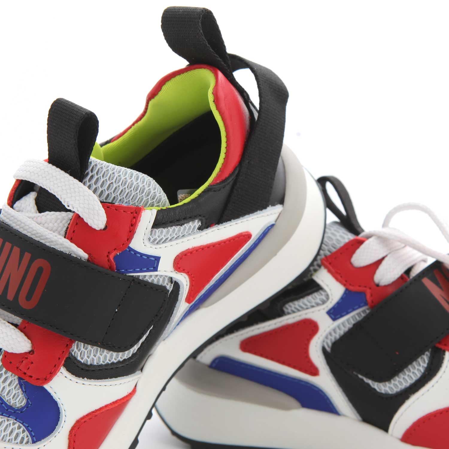 SNEAKER BIANCA E MULTICOLOR BAMBINO E TEEN - annameglio.com abbigliamento moda