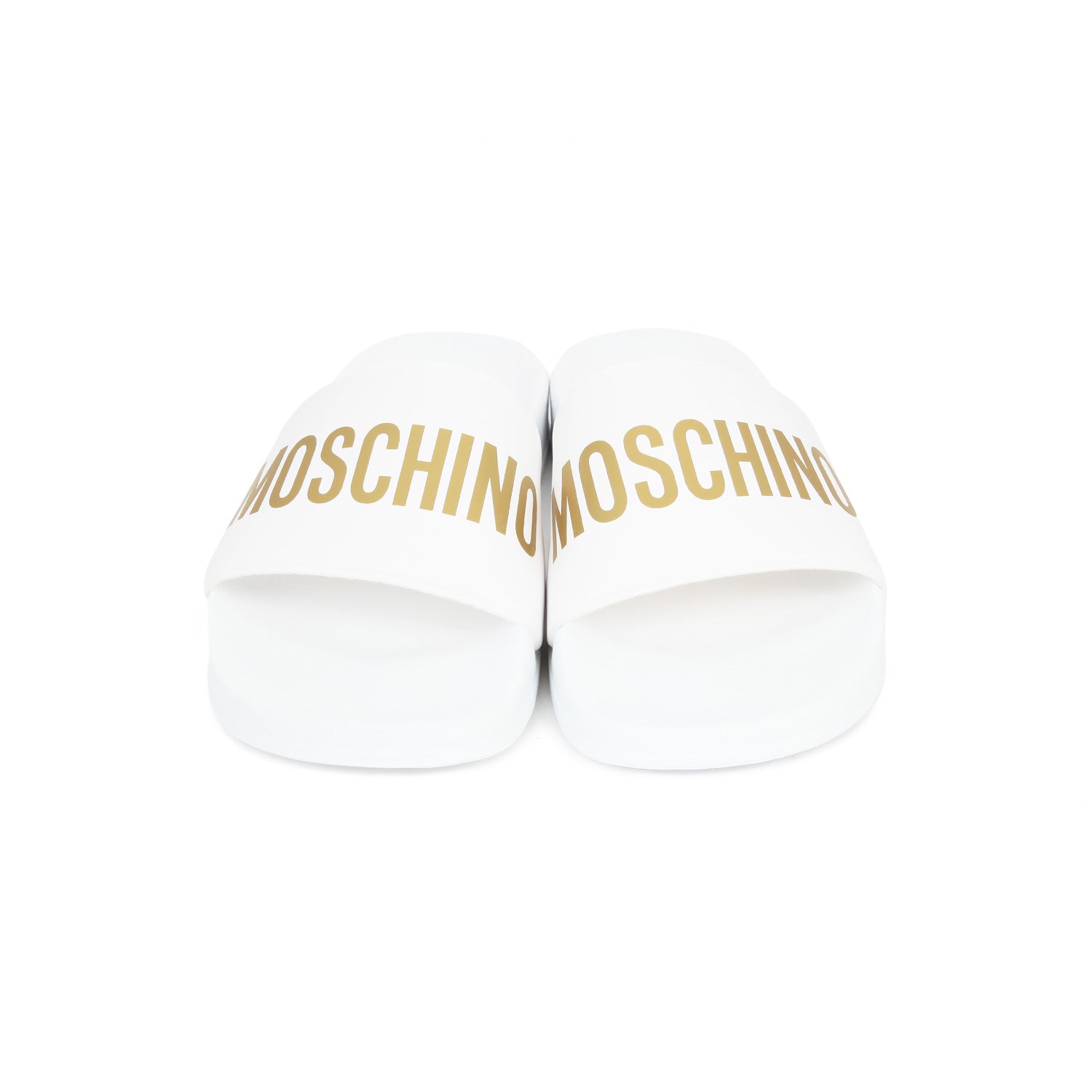 POOL SLIDES UNISEX BIANCA E ORO JR E TEEN - annameglio.com abbigliamento moda