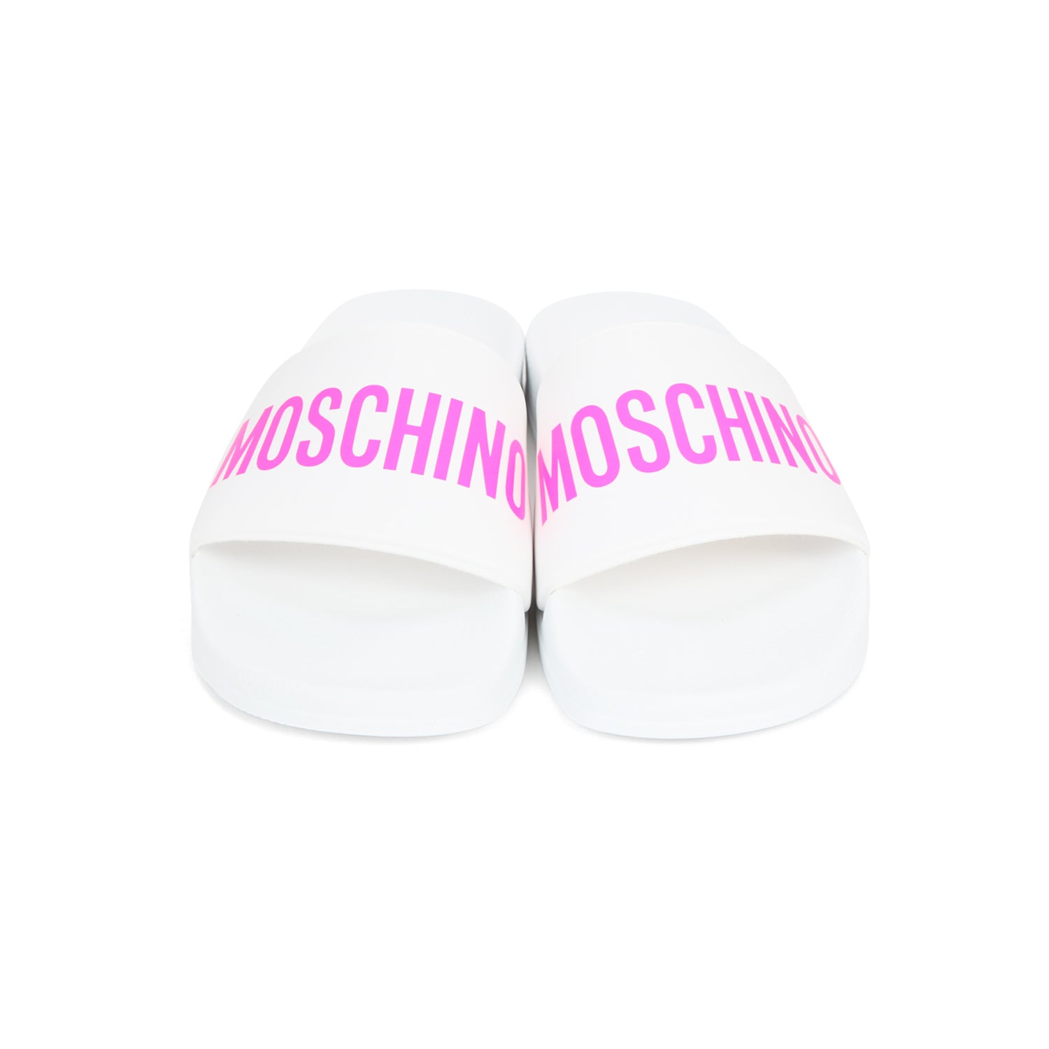 POOL SLIDES BIANCA E ROSA FLUO BAMBINA E TEEN - annameglio.com abbigliamento moda