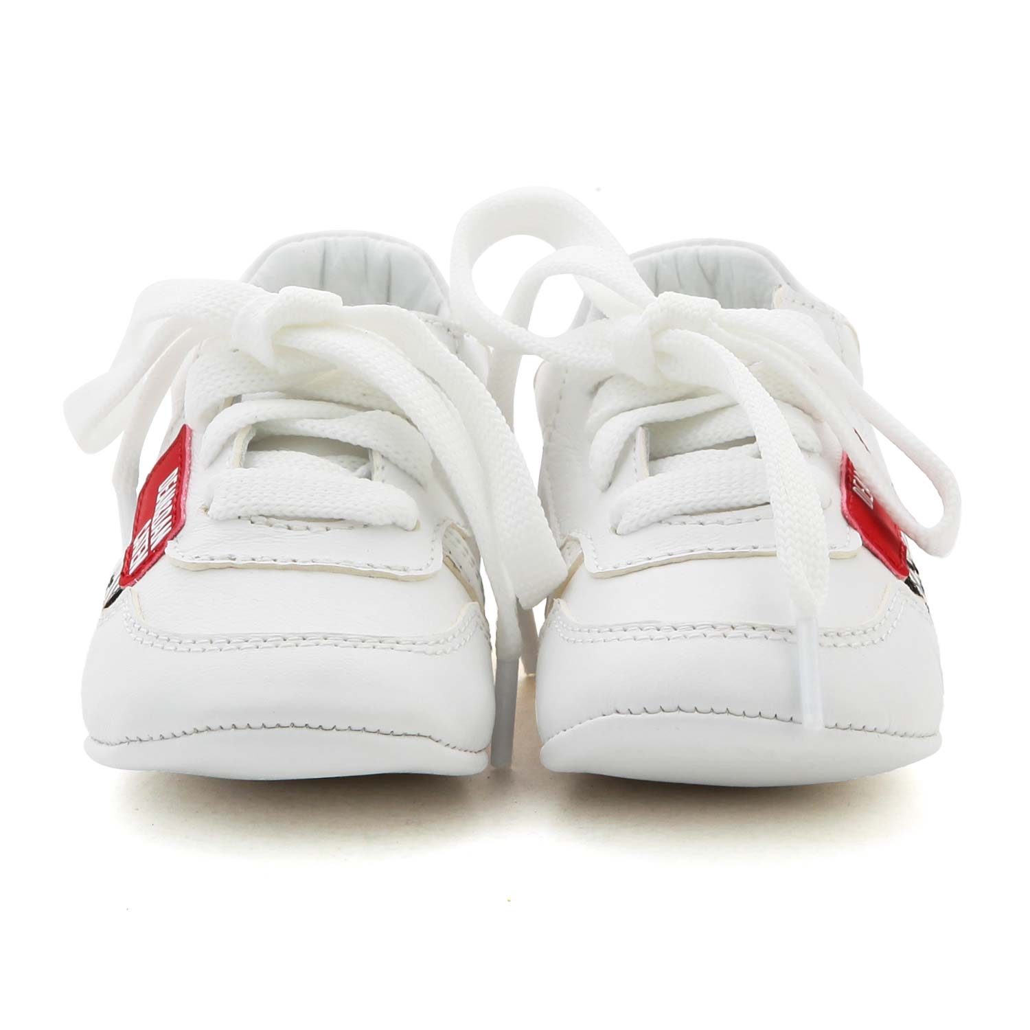 SNEAKER UNISEX BIANCA E GIALLA NEONATO - annameglio.com abbigliamento moda