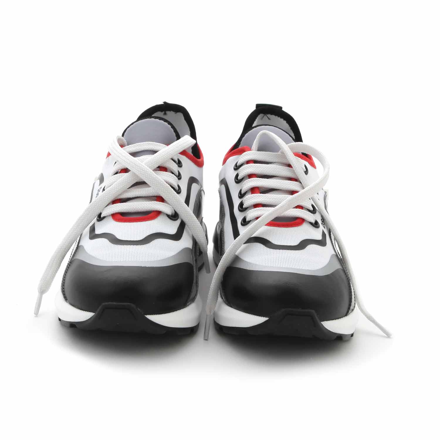 SNEAKER RUNNING BIANCA E NERA BAMBINO E TEEN - annameglio.com abbigliamento moda