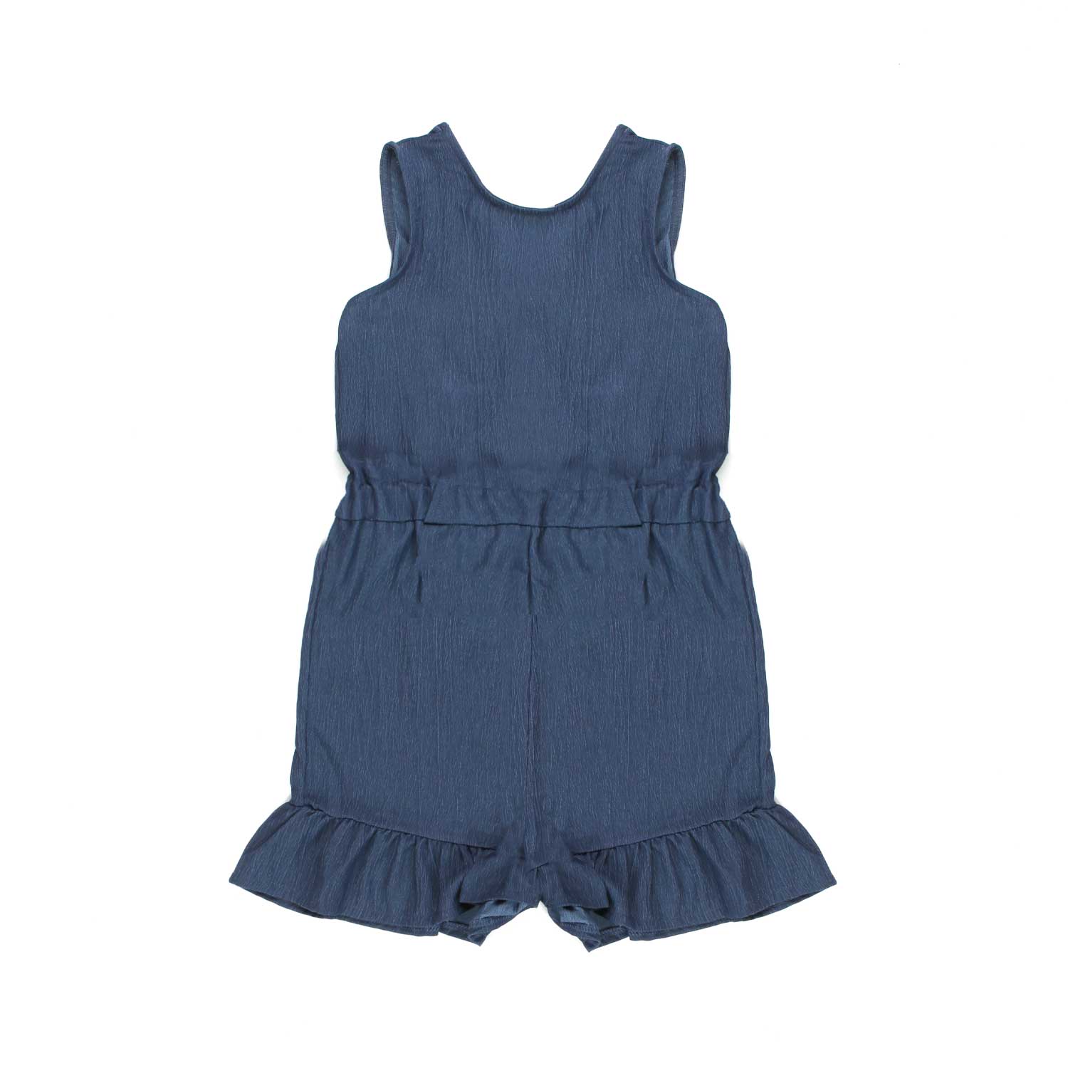 ABITO SMANICATO BLU DENIM BAMBINA E TEEN - annameglio.com abbigliamento moda