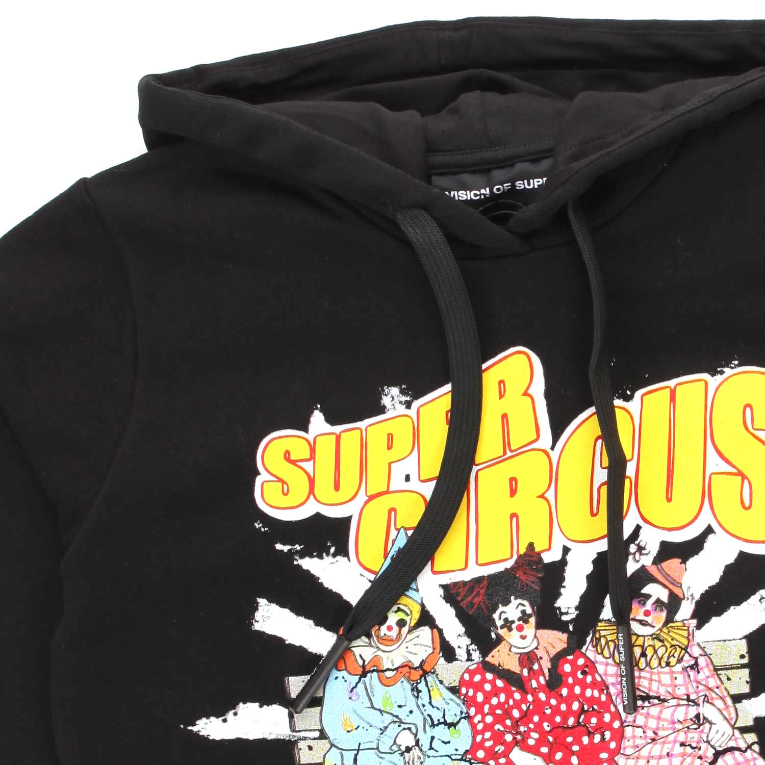 FELPA HOODIE NERA CIRCUS PEOPLE BAMBINO E TEEN - annameglio.com abbigliamento moda