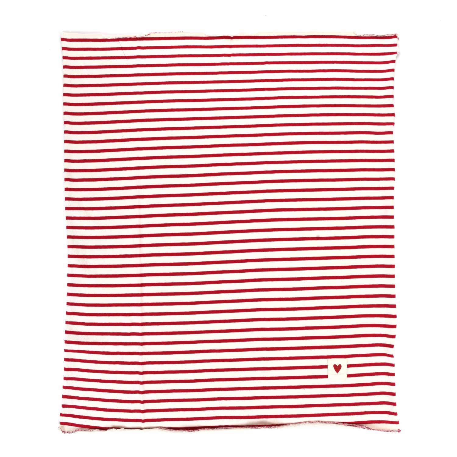 COPERTA UNISEX BIANCO CALDO E ROSSA A RIGHE - annameglio.com abbigliamento moda