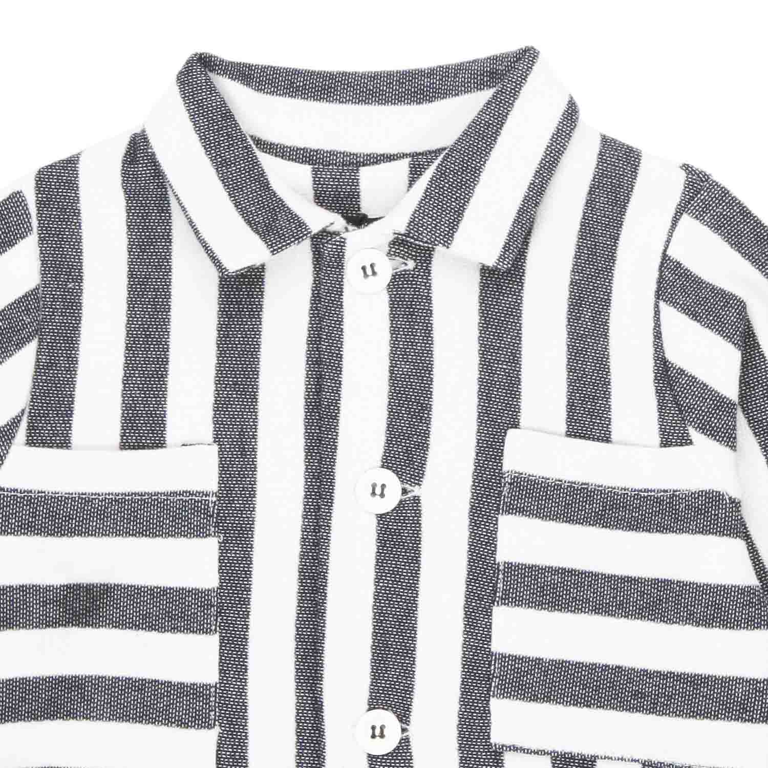 CAMICIA UNISEX A RIGHE BAMBINO E BEBÈ - annameglio.com abbigliamento moda