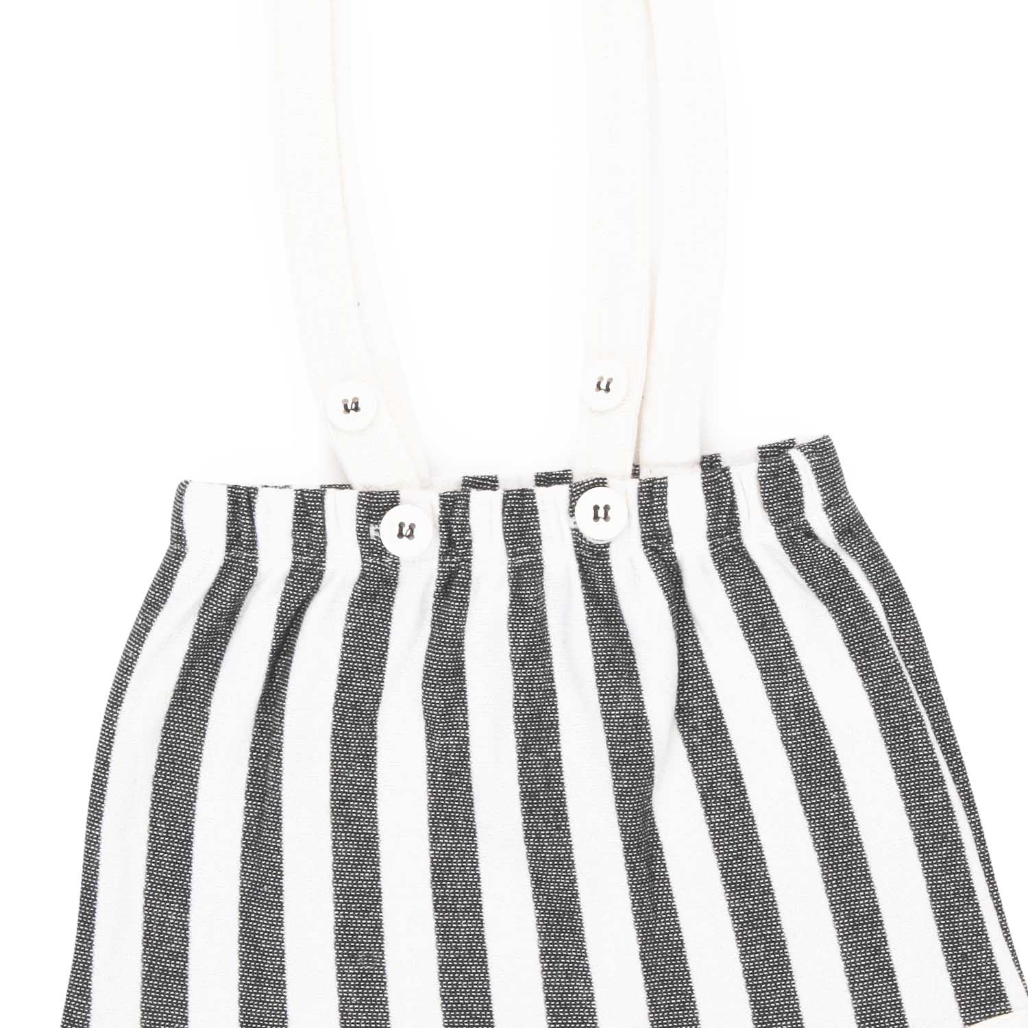 SHORTS UNISEX A RIGHE CON BRETELLE PER BEBÈ - annameglio.com abbigliamento moda