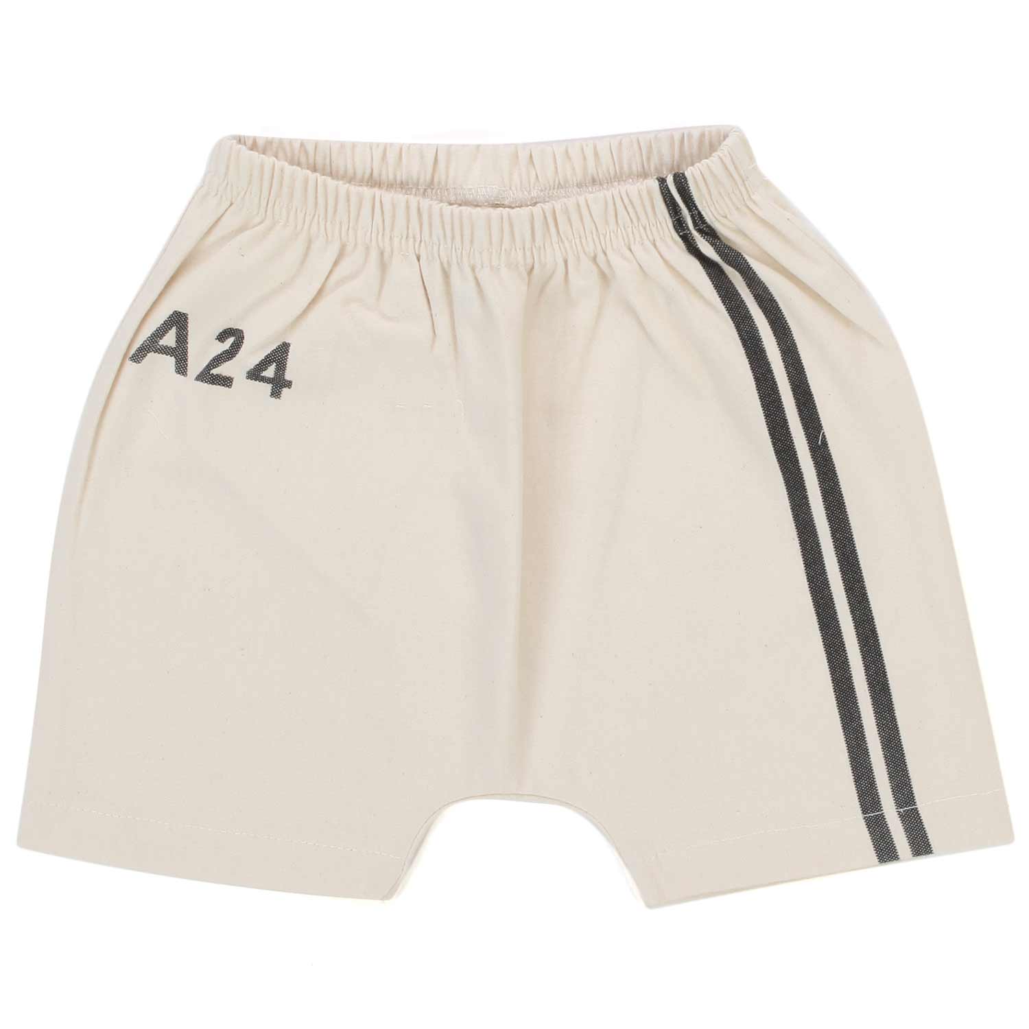 MINI SHORTS BIANCHI E GRIGI BABY UNISEX - annameglio.com abbigliamento moda