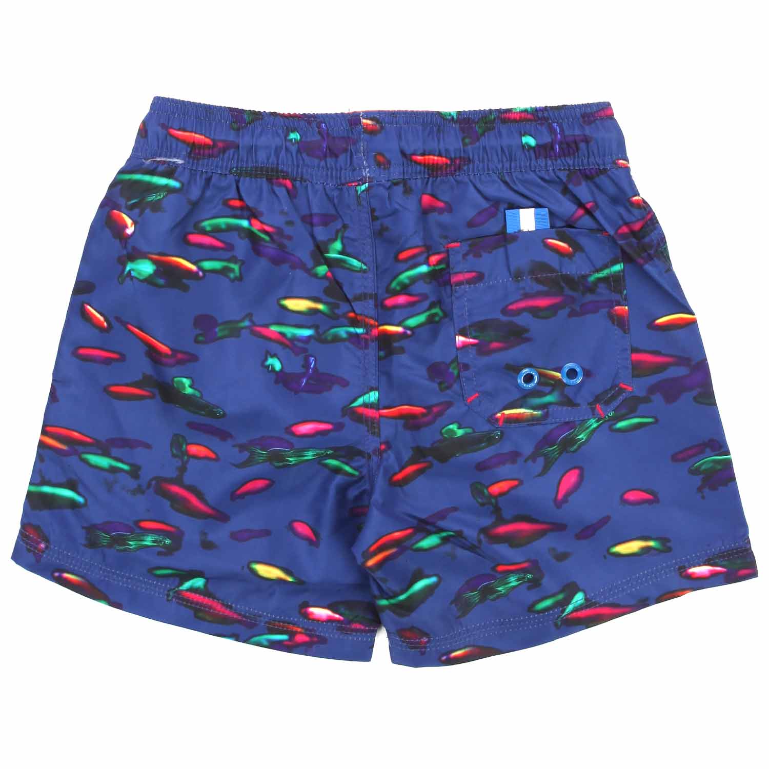 BOXER MARE BLU E ARANCIO FLUO BAMBINO E TEEN - annameglio.com abbigliamento moda