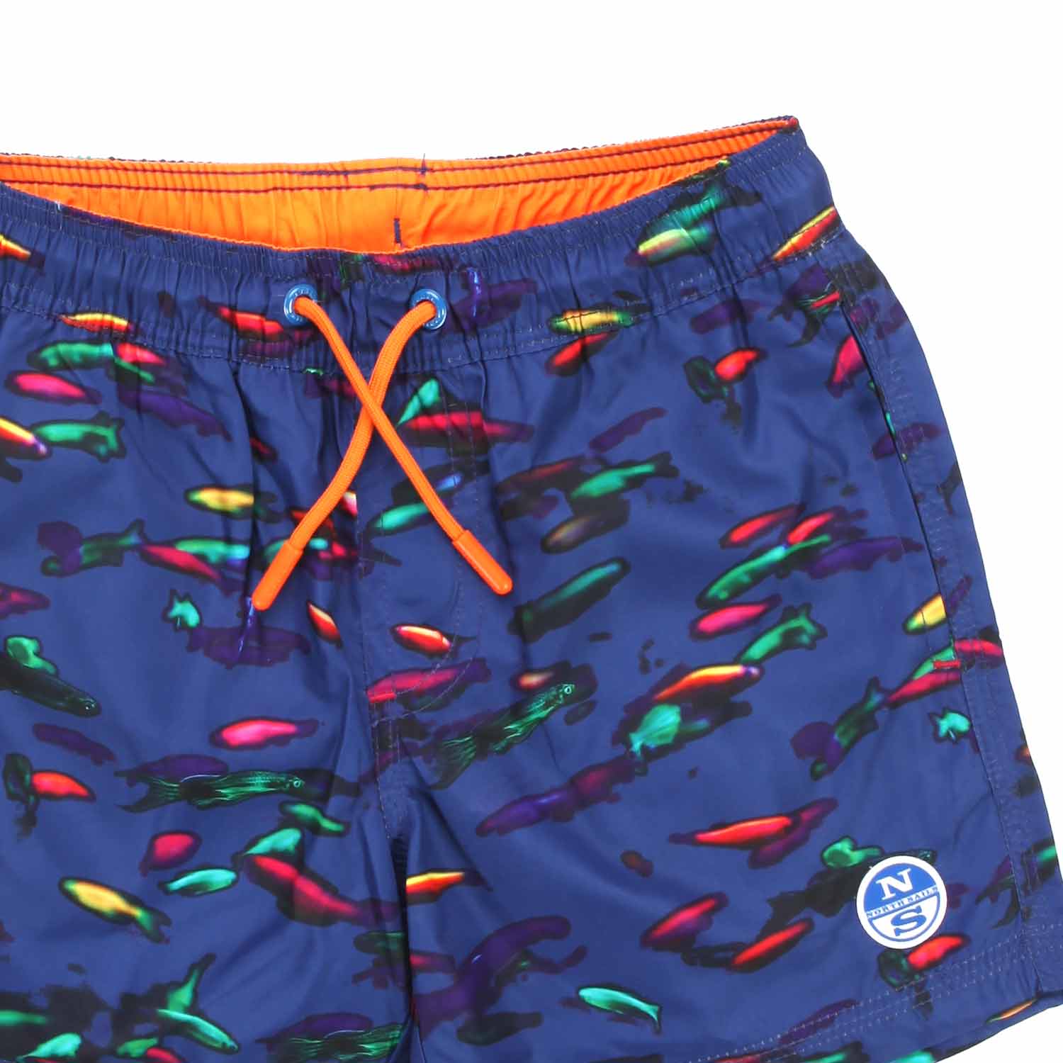 BOXER MARE BLU E ARANCIO FLUO BAMBINO E TEEN - annameglio.com abbigliamento moda