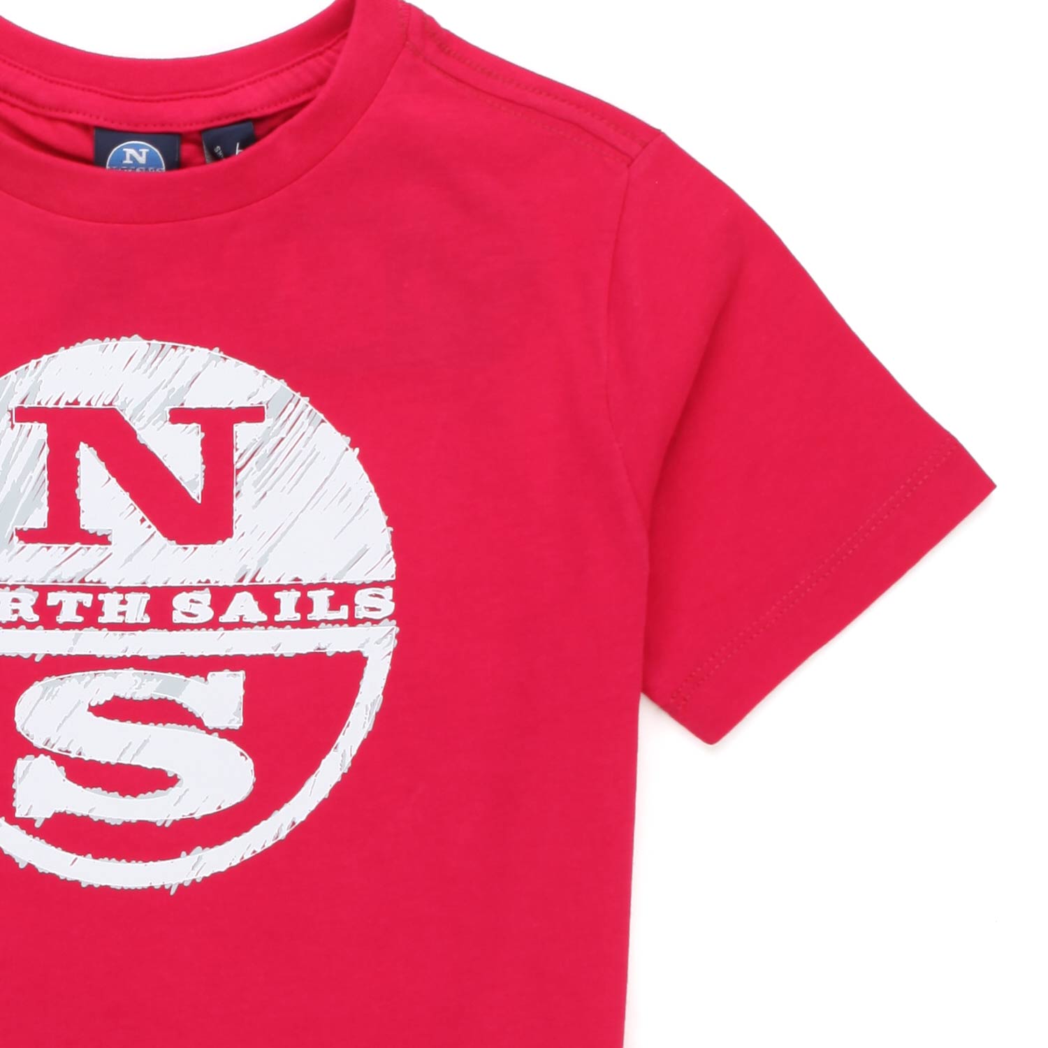 T-SHIRT ROSSA CON MAXI LOGO BAMBINO E TEEN - annameglio.com abbigliamento moda