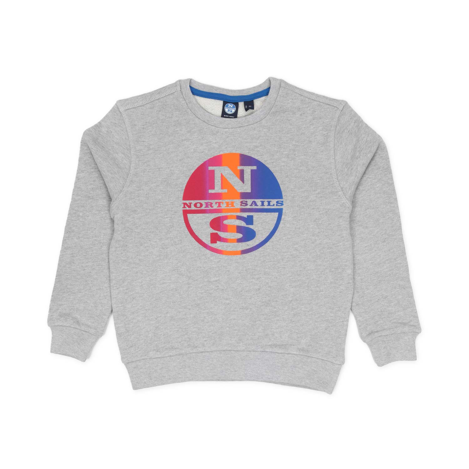 FELPA GRIGIA CON MAXI LOGO BAMBINO E TEEN - annameglio.com abbigliamento moda