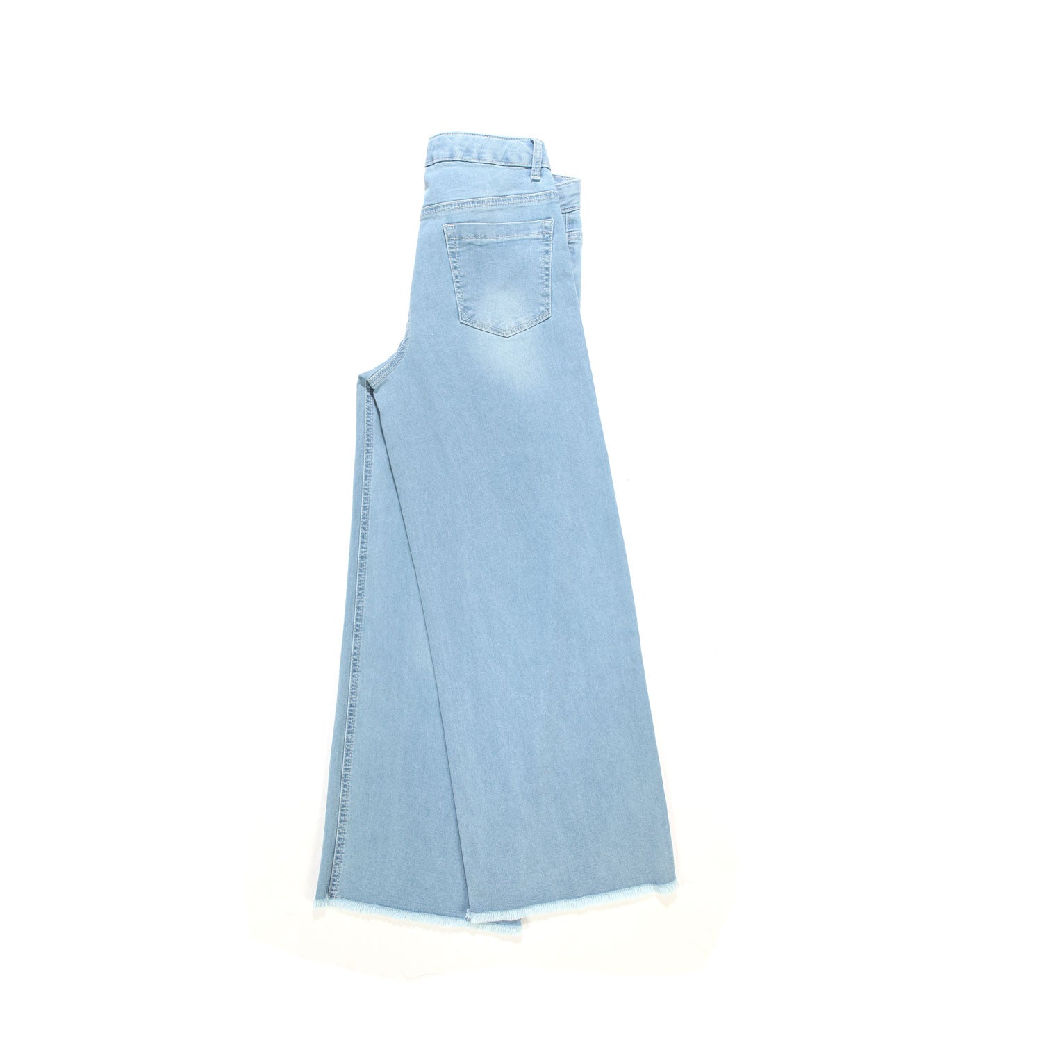 JEANS CHIARO A PALAZZO BAMBINA E TEENAGER - annameglio.com abbigliamento moda
