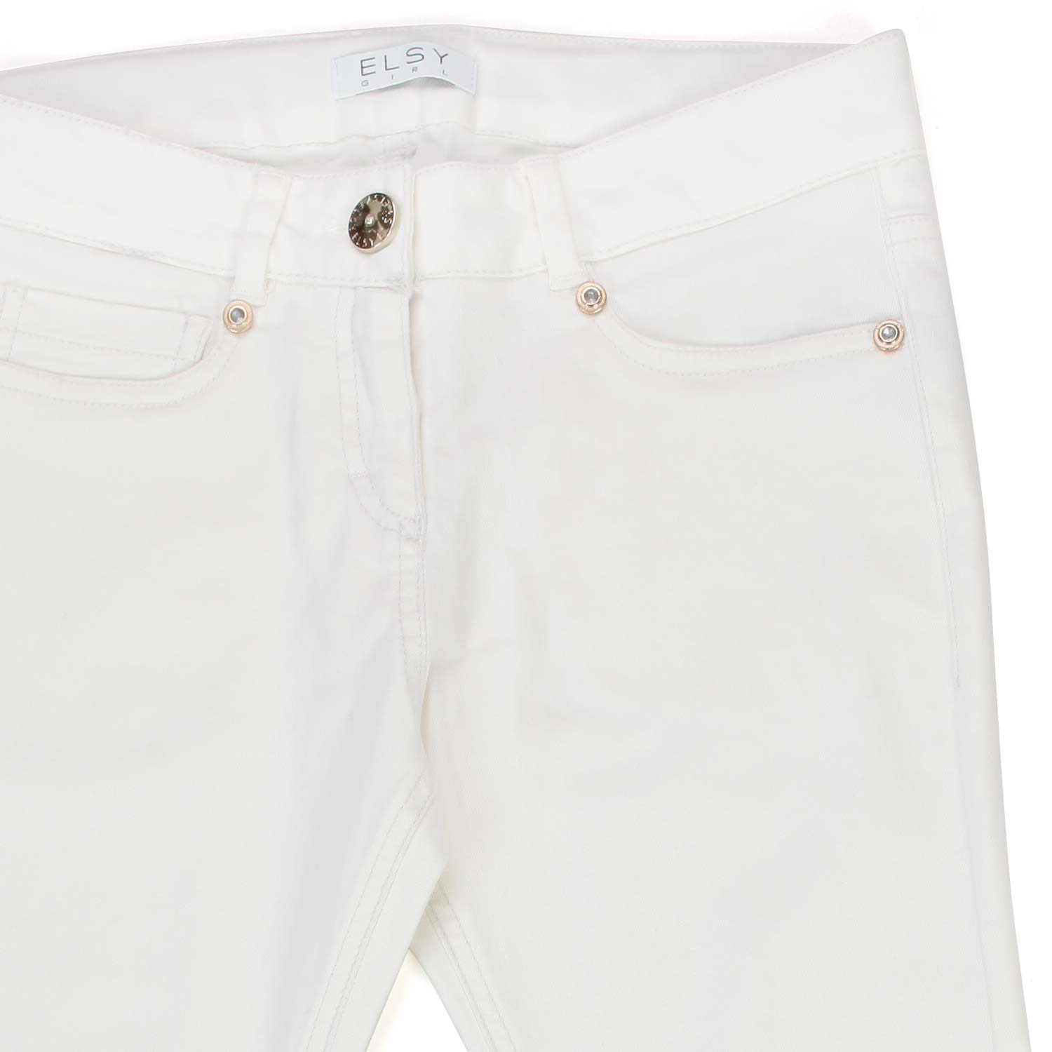 JEANS SKINNY FIT BIANCO BAMBINA E TEEN - annameglio.com abbigliamento moda