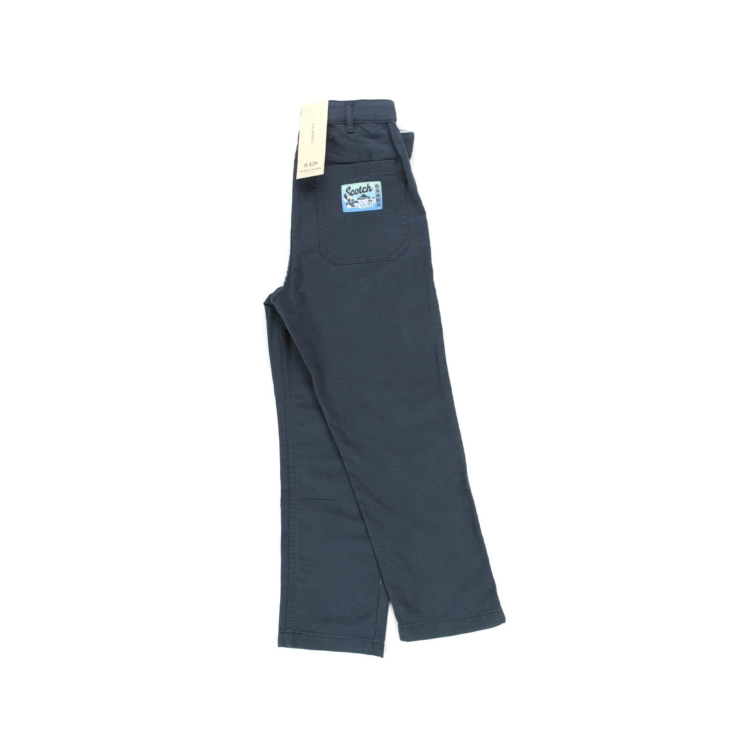 PANTALONE CHINO BLU POLVERE BAMBINO E TEEN - annameglio.com abbigliamento moda