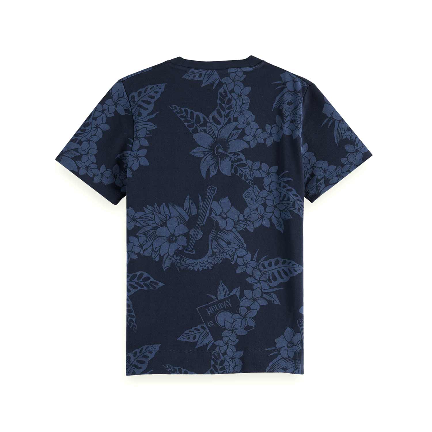 T-SHIRT FLOREALE BLU SCURO BAMBINO E TEEN - annameglio.com abbigliamento moda