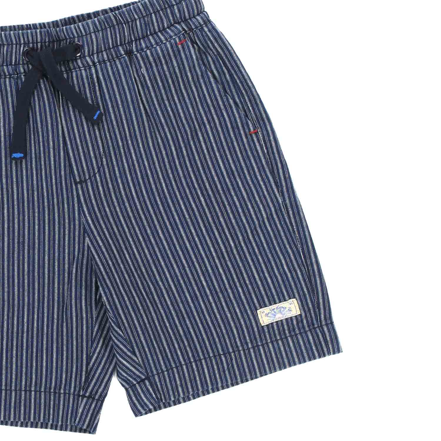 BERMUDA BLU A RIGHE BAMBINO E TEEN - annameglio.com abbigliamento moda