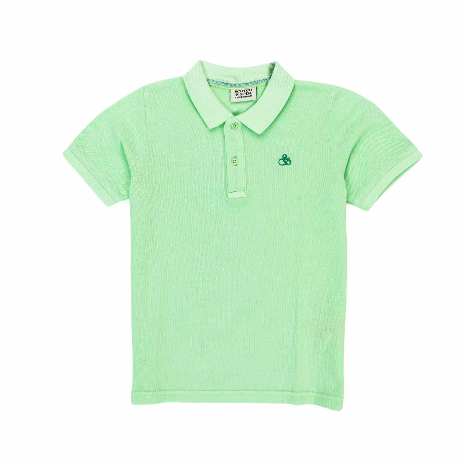 POLO UNISEX VERDE MELA BAMBINO - annameglio.com abbigliamento moda