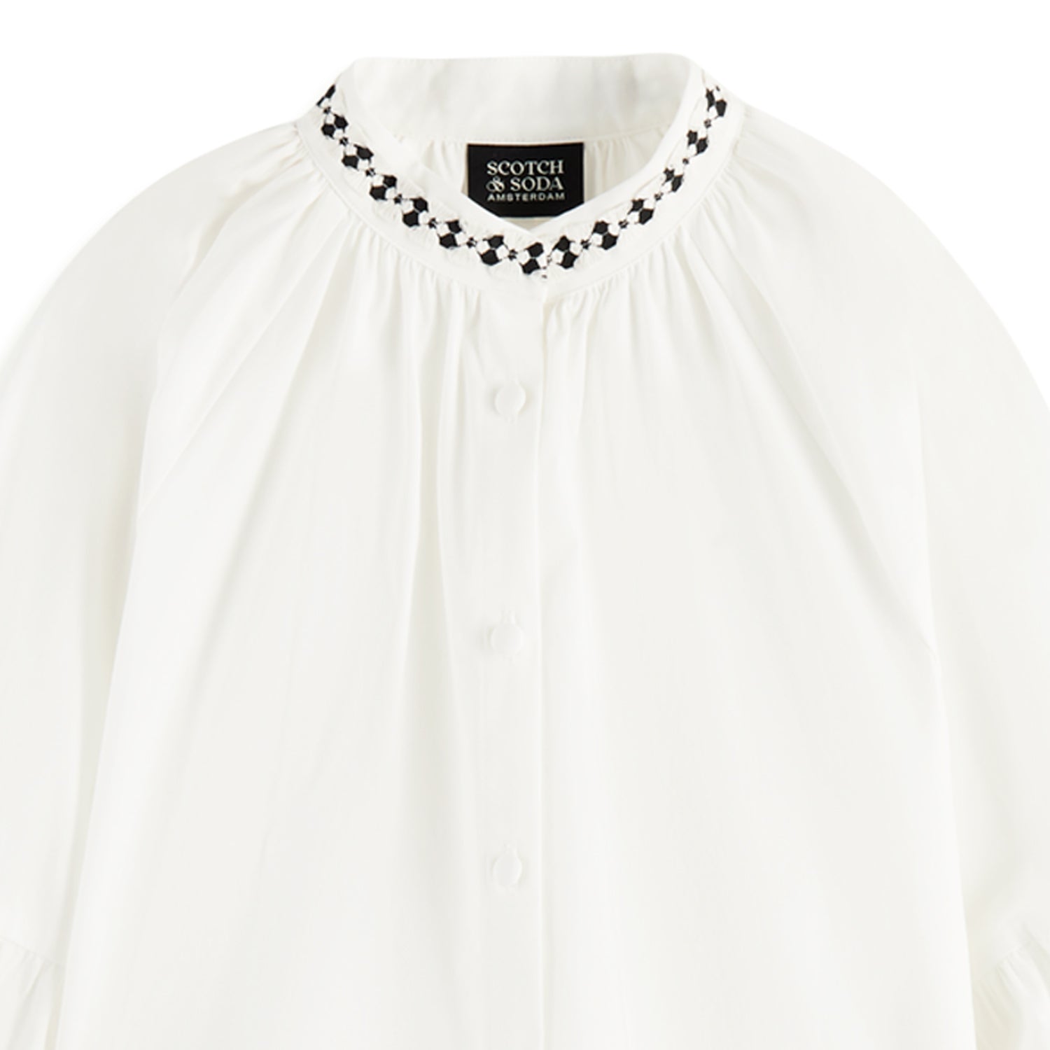 CAMICIA BLUSANTE BIANCA BAMBINA E TEEN - annameglio.com abbigliamento moda