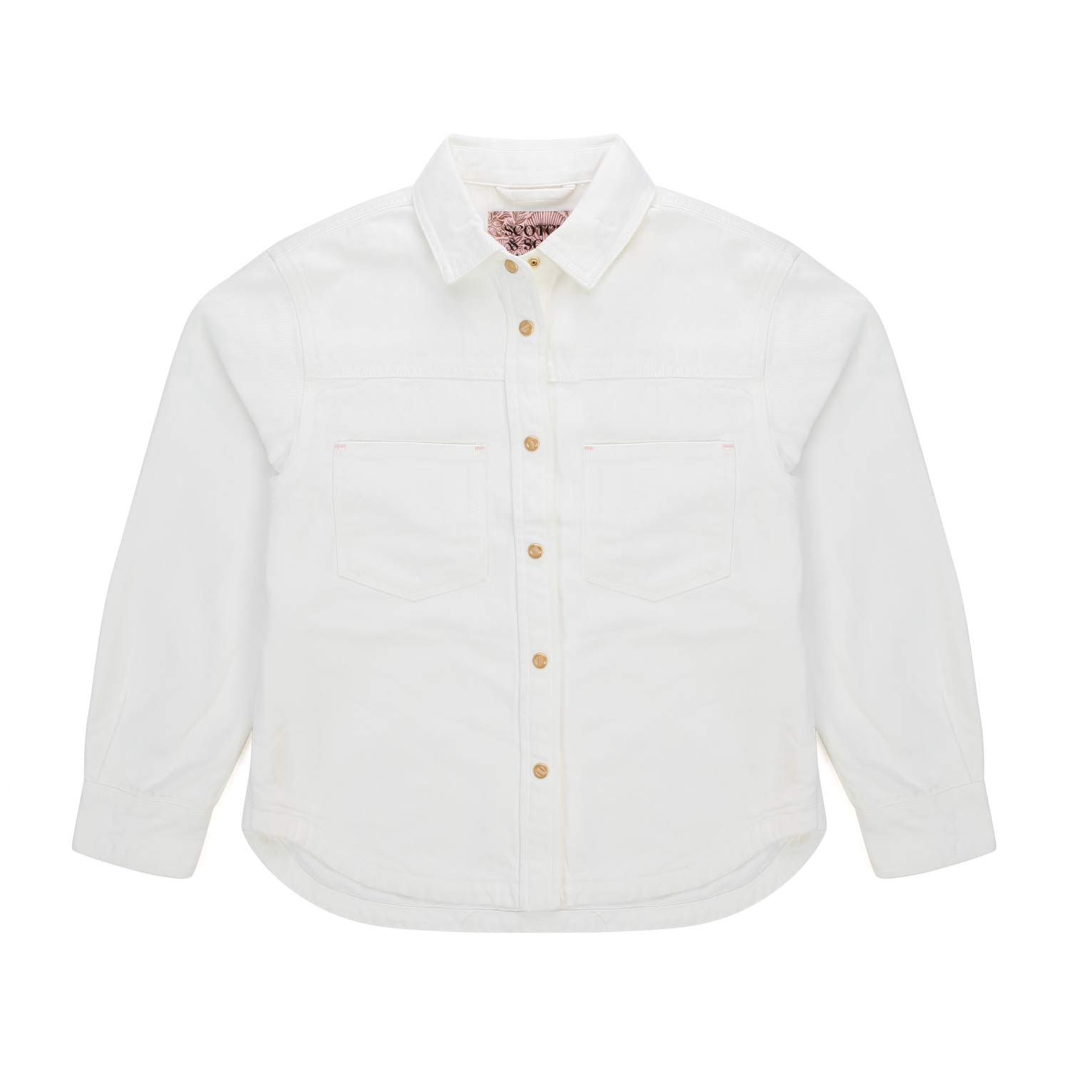 GIACCA DI JEANS BIANCA BAMBINA E TEENAGER - annameglio.com abbigliamento moda