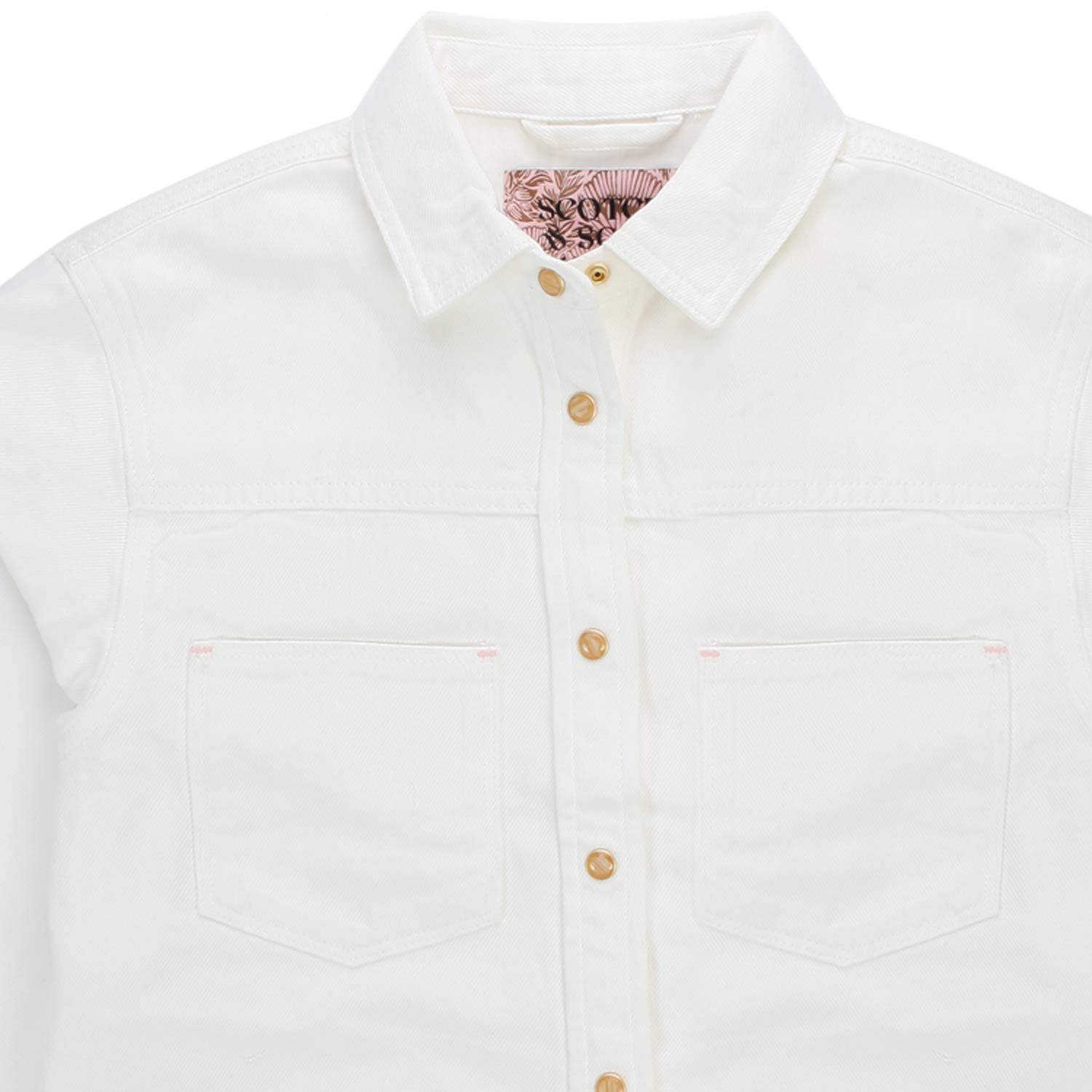 GIACCA DI JEANS BIANCA BAMBINA E TEENAGER - annameglio.com abbigliamento moda