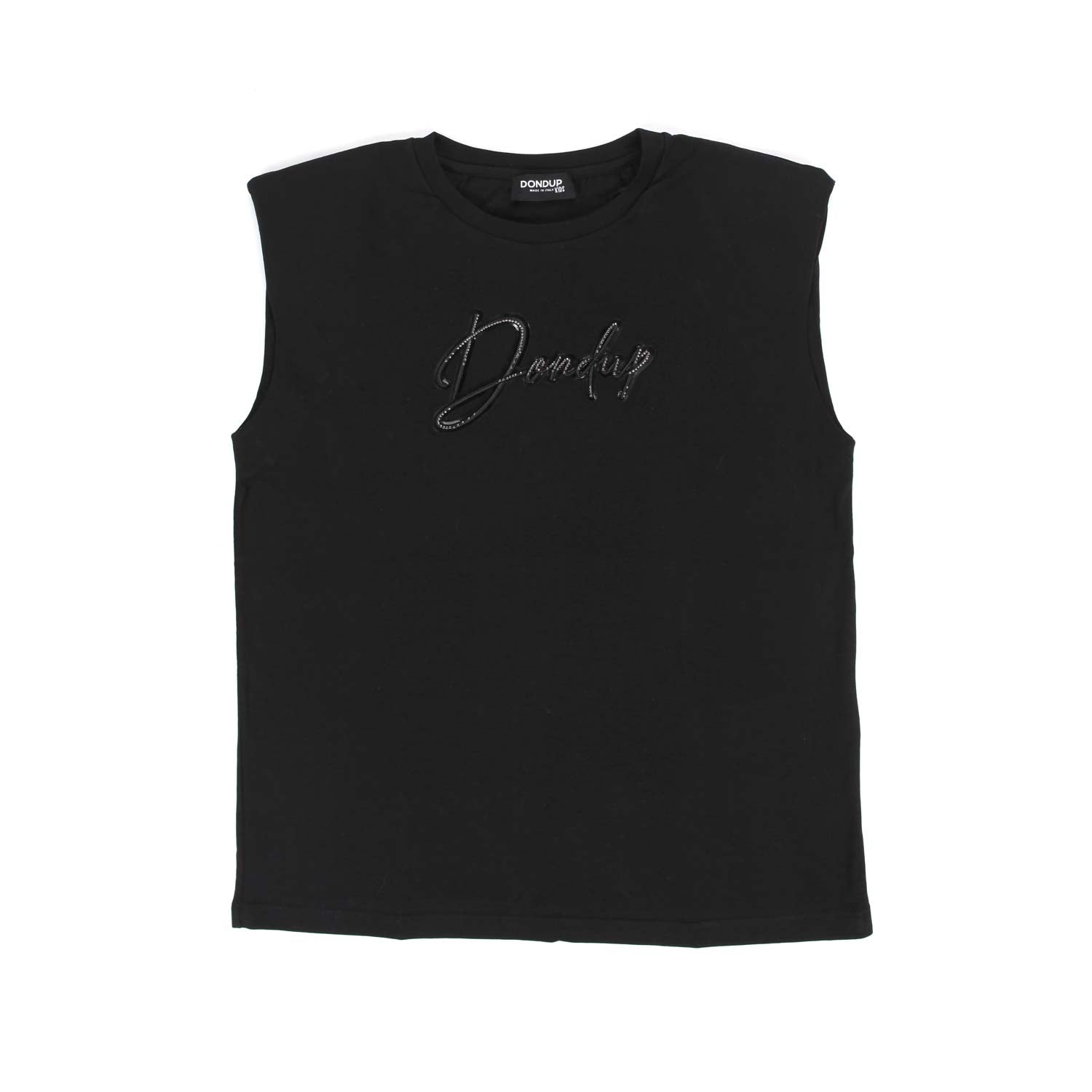 T-SHIRT SMANICATA NERA BAMBINA E TEEN - annameglio.com abbigliamento moda